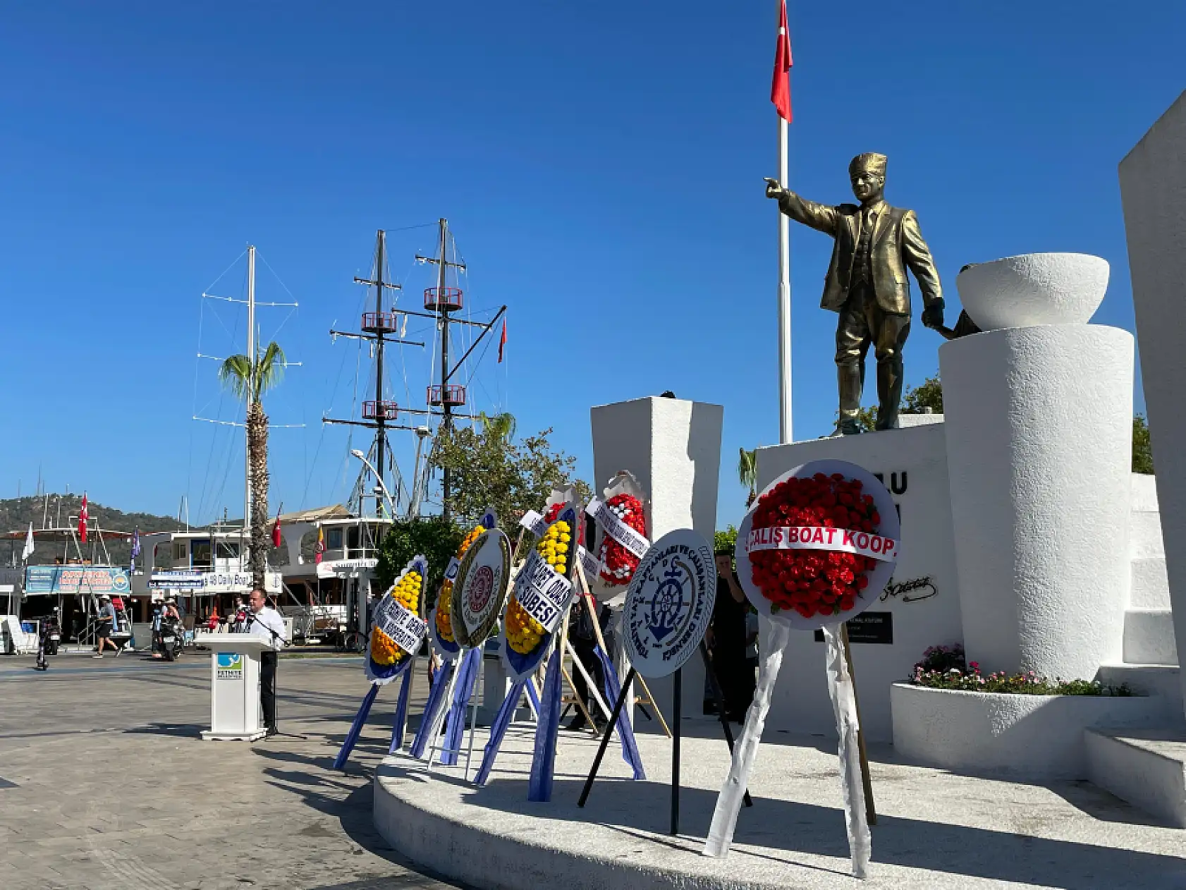Fethiye de 1 Temmuz Denizcilik ve Kabotaj Bayramı'nın 99. Yılı Coşkuyla Kutlanıyor