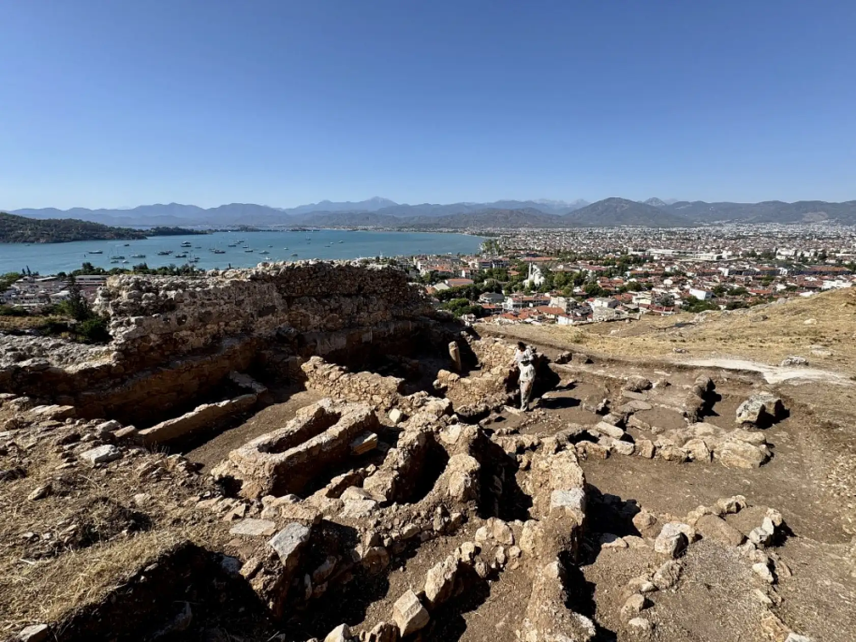 Fethiye Kalesi kazısında ortaya çıkan şapel ayağa kaldırılacak