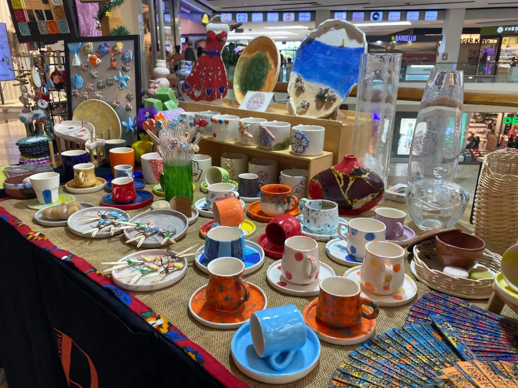 El Emeği Göz Nuru Ürünler Erasta AVM'deki Stantlarda Yerini Aldı