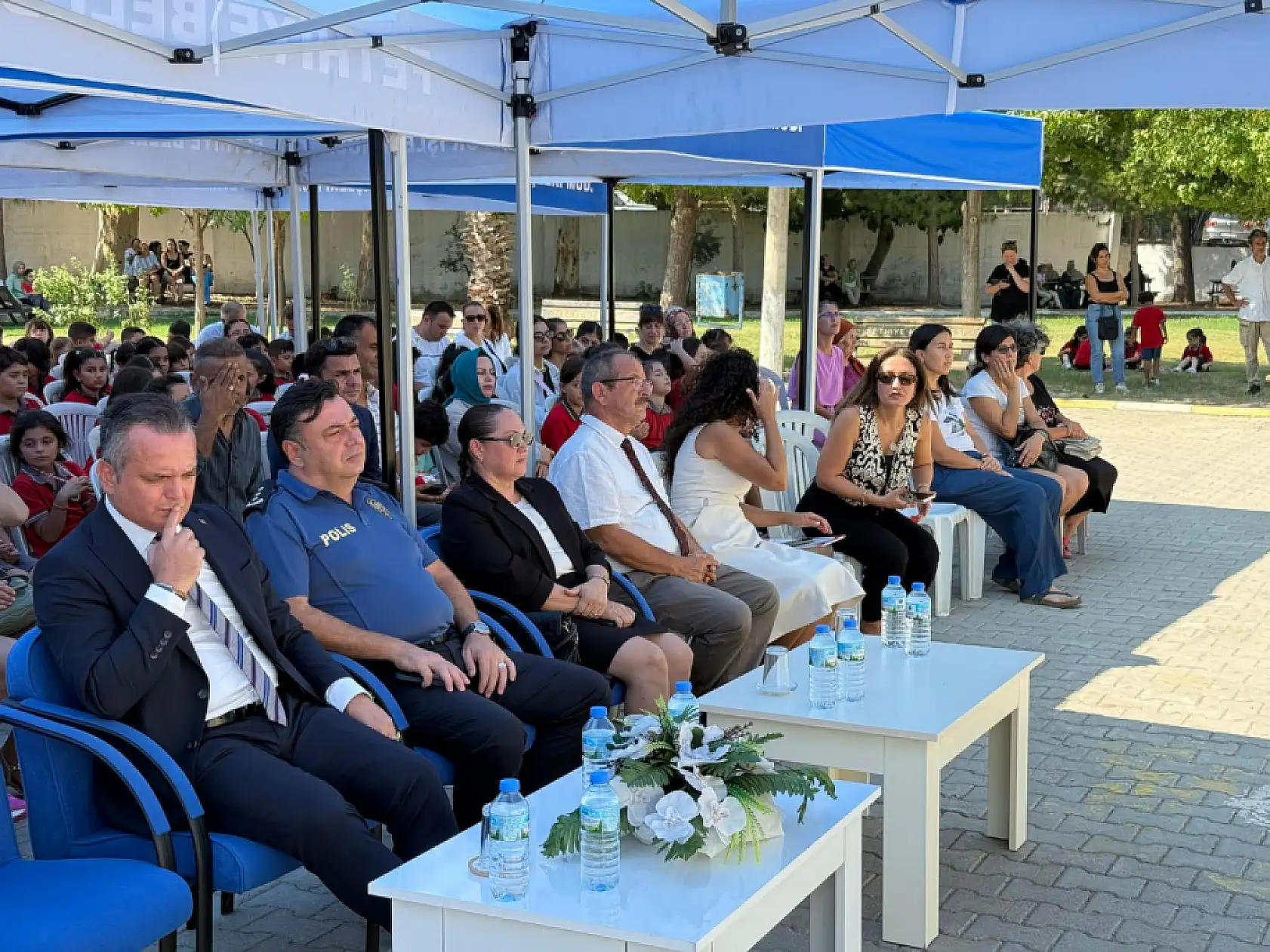 Fethiye'de İlköğretim Haftası Cumhuriyet İlkokulu'nda Kutlandı