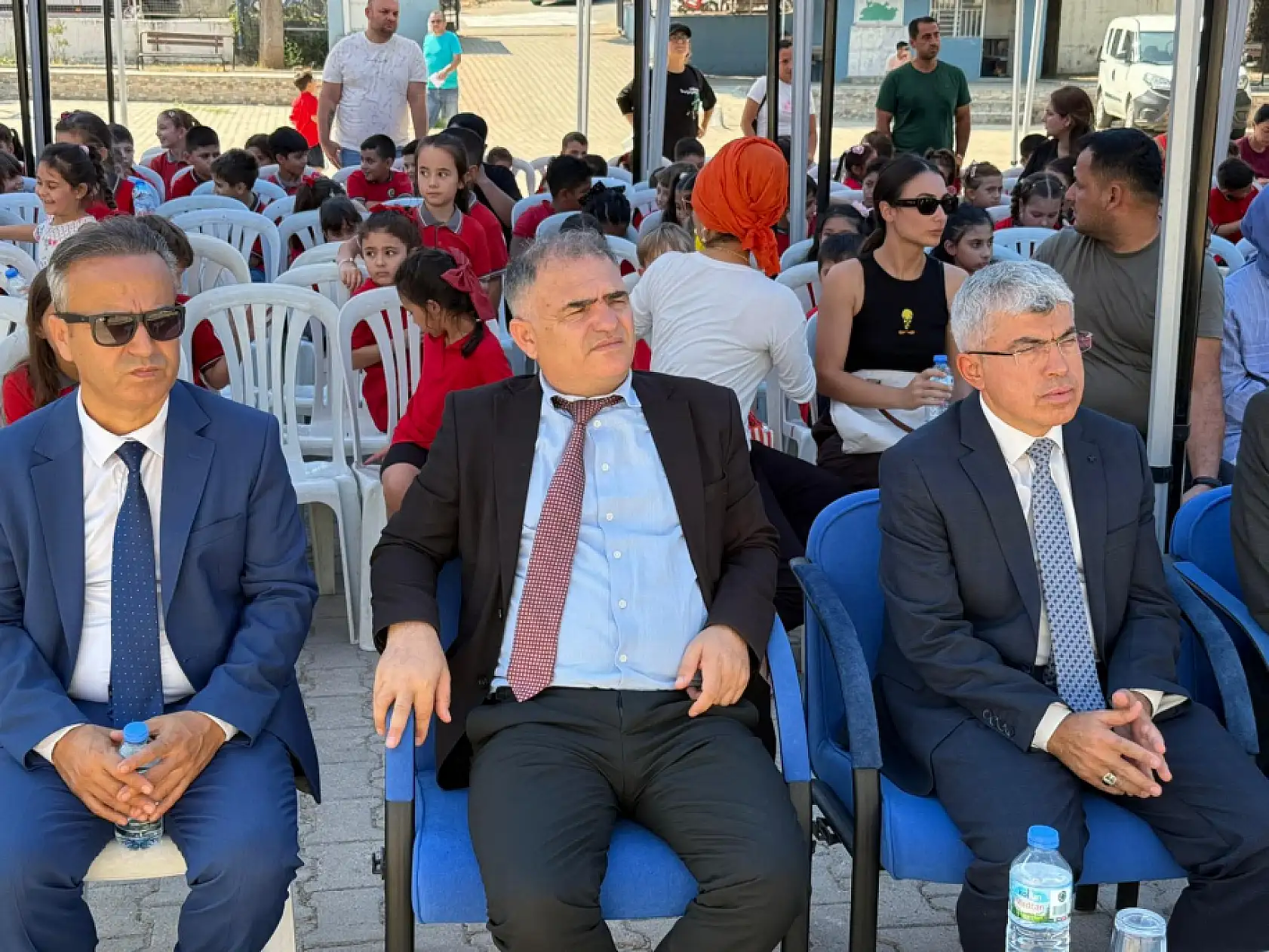 Fethiye'de İlköğretim Haftası Cumhuriyet İlkokulu'nda Kutlandı
