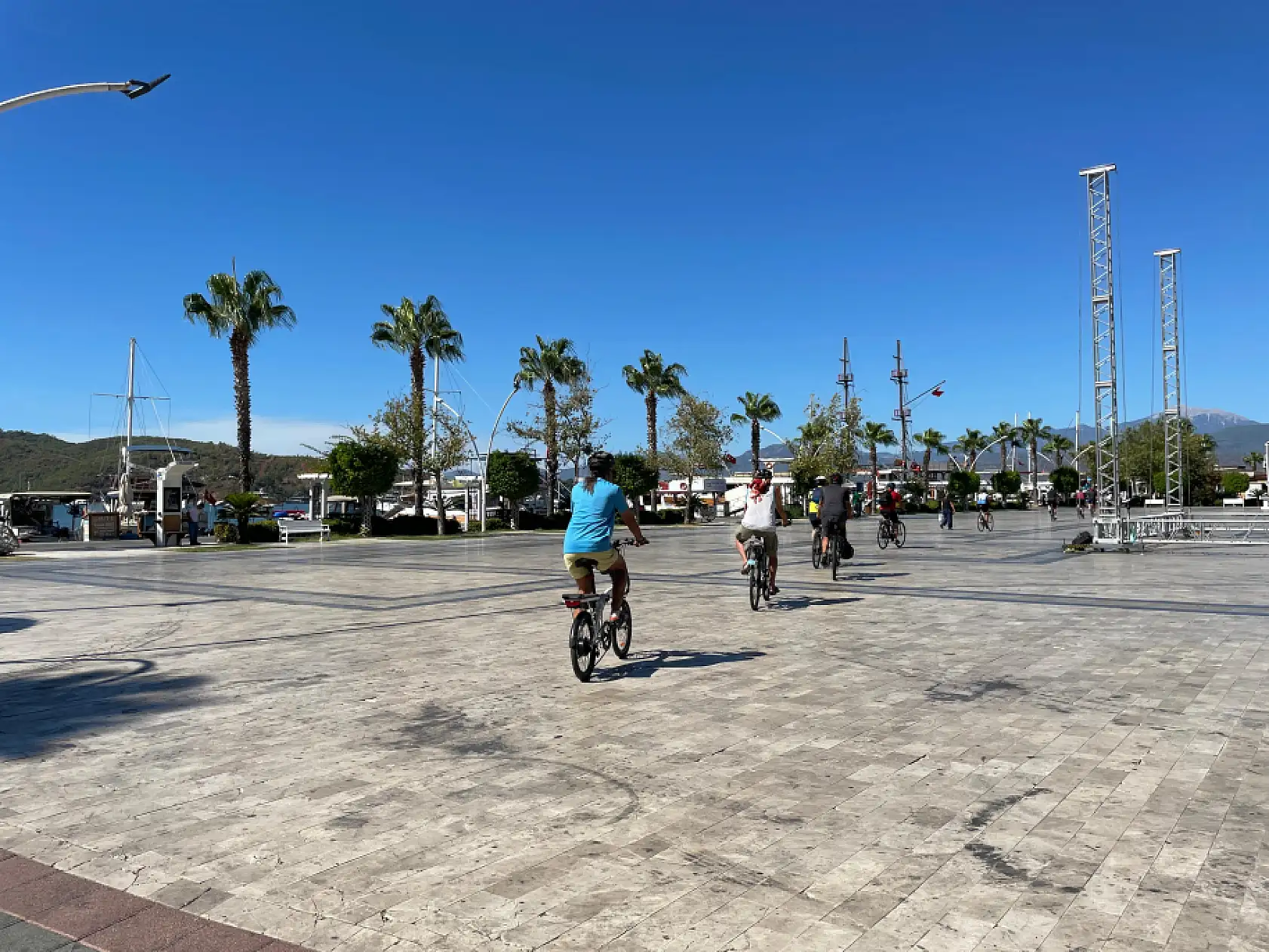 Fethiye'de Avrupa Hareketlilik Haftası'nda Bisiklet Sürüşü Etkinliği