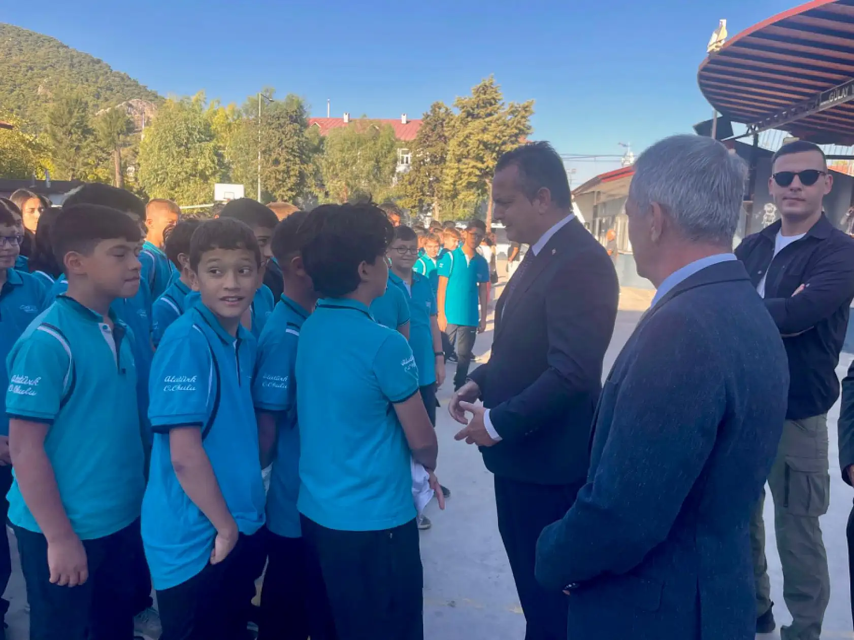 Fethiye Kaymakamı Fatih Akkaya Bayrak Törenine Katıldı