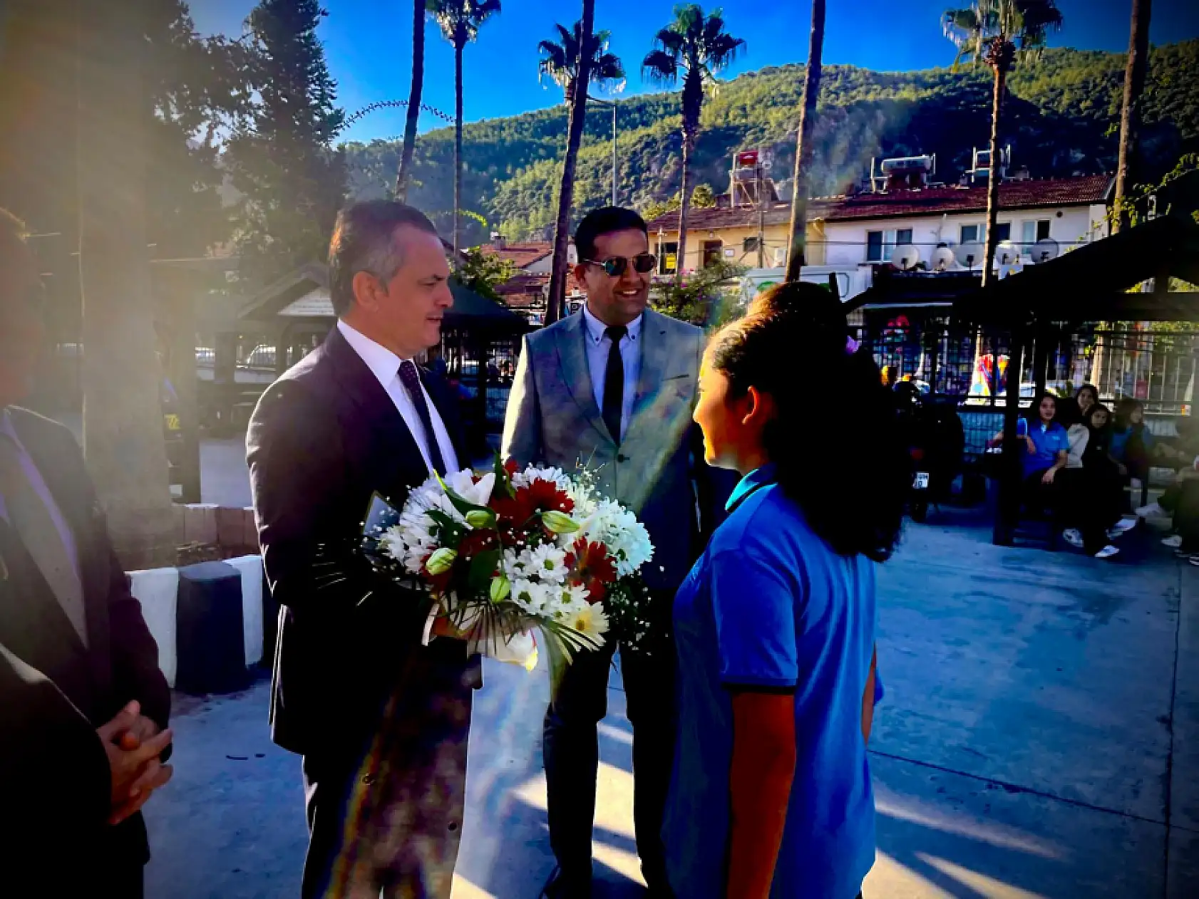 Fethiye Kaymakamı Fatih Akkaya Bayrak Törenine Katıldı