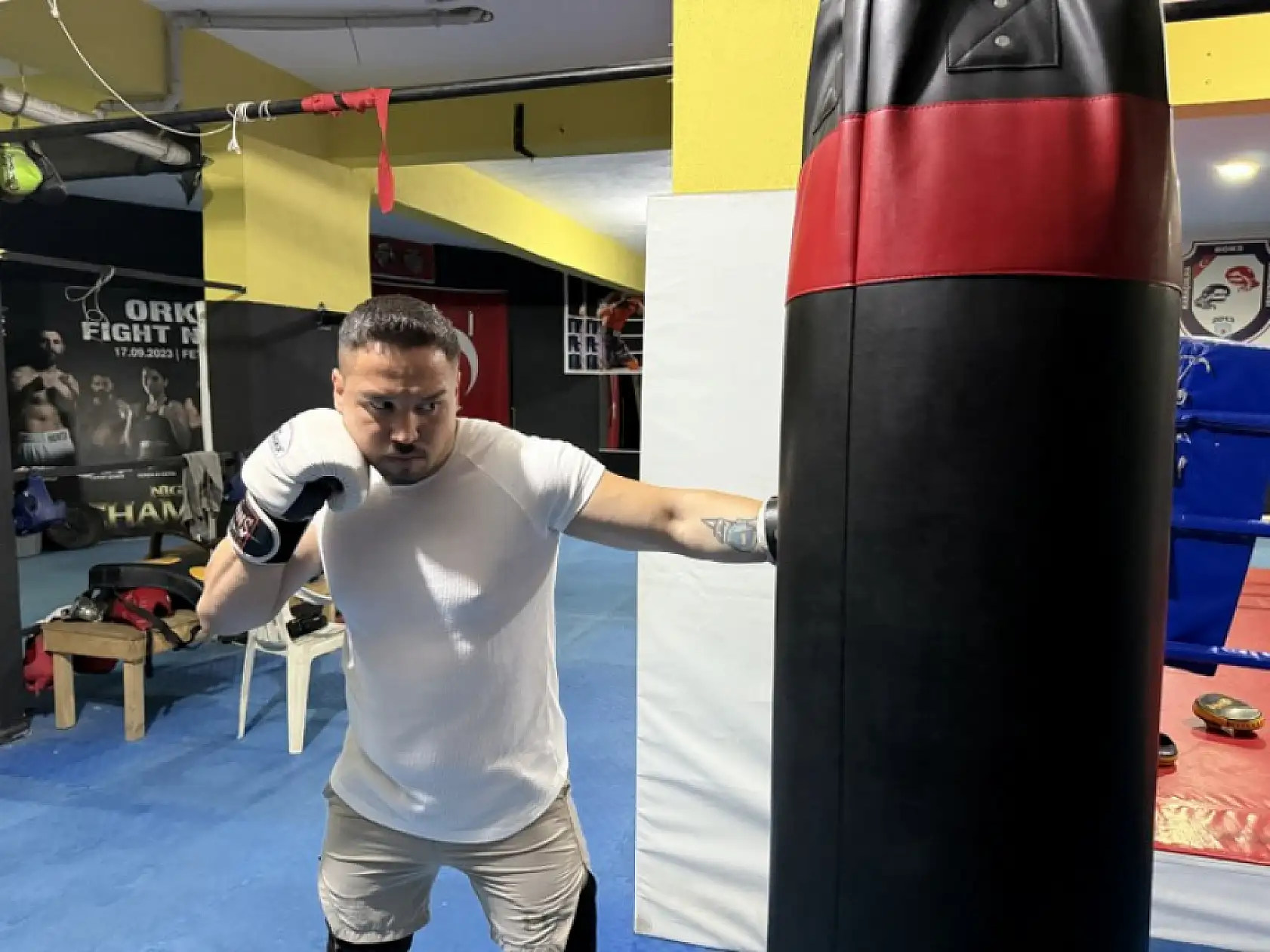 Fethiyeli Şampiyon Boksör, 'Cumartesi Günkü Maça Hazırım!'