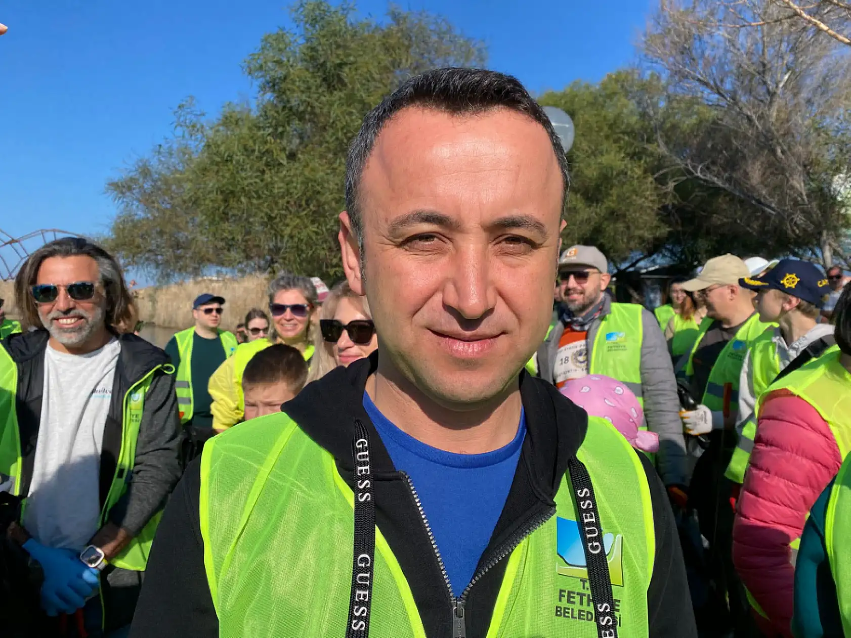 Fethiye Ördek Adası'nda temizlik seferberliği