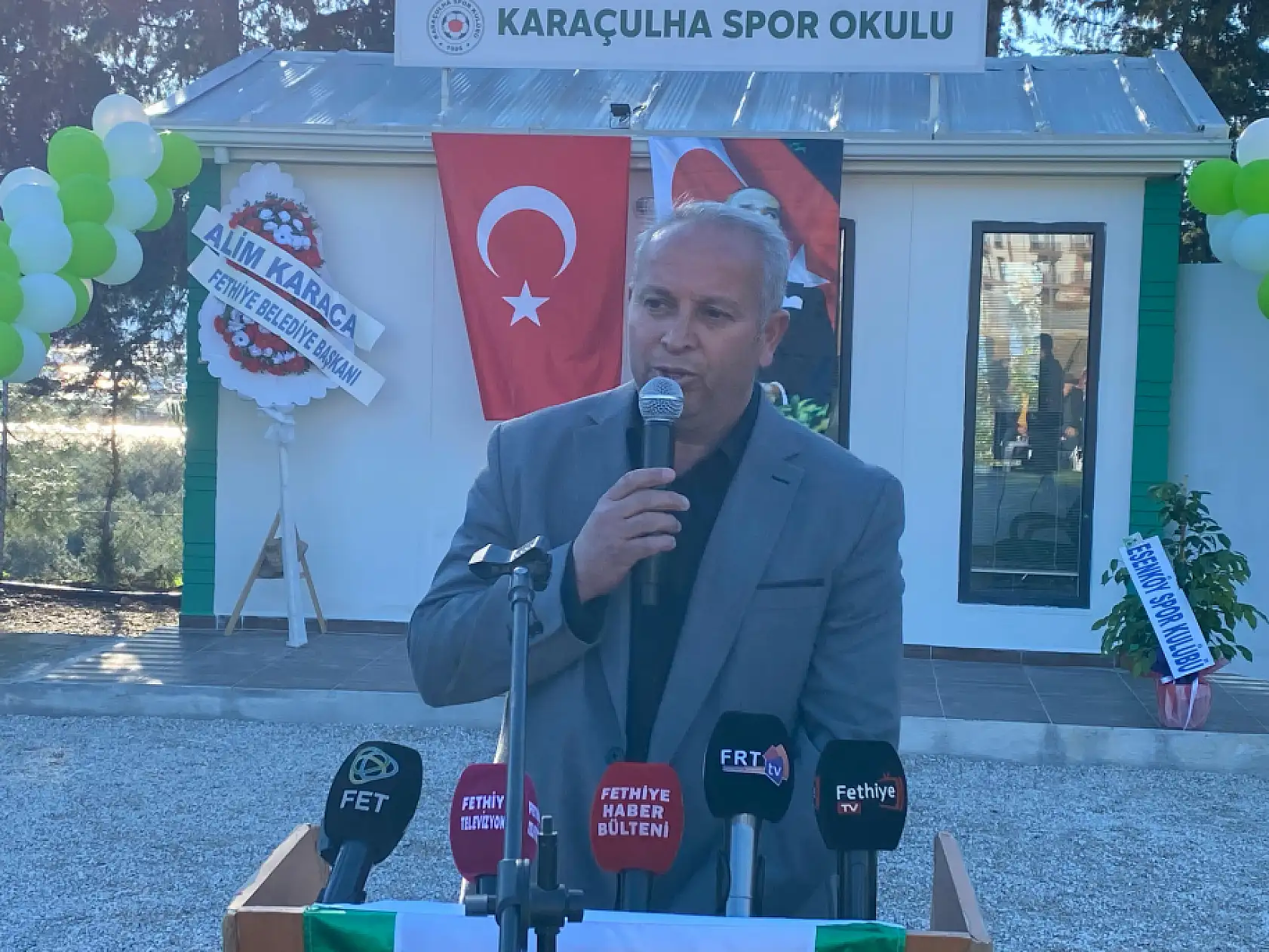 Fethiye'de Karaçulha Futbol Okulu Törenle Açıldı