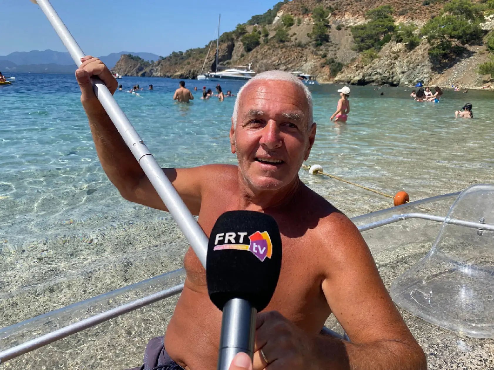 Fethiye Emekliler ve Aileler Boncuklu Koyu'na Akın Ediyor