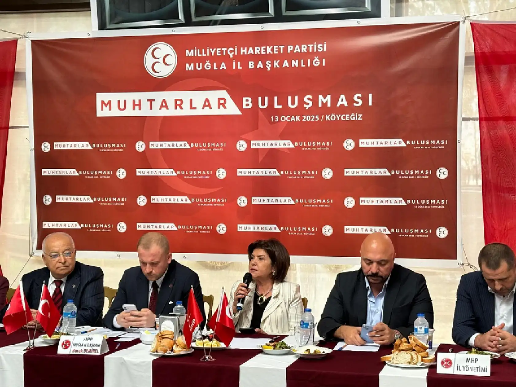 MHP Muğla İl Başkanlığı'nın Muhtarlar Buluşması Köyceğiz'de yapıldı