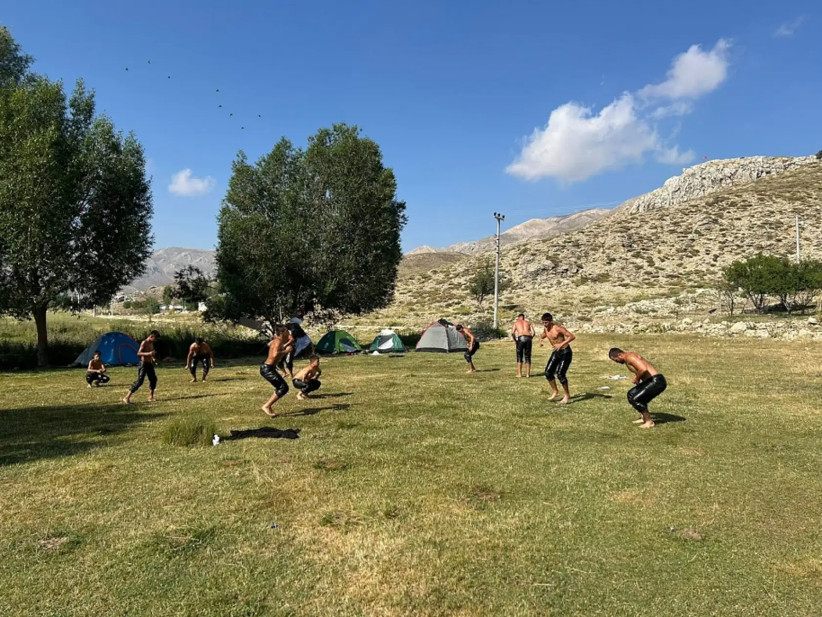 Fethiye Güreş İhtisas Spor Kulübü'nden Girdev Yaylası'nda Yaz Kampı