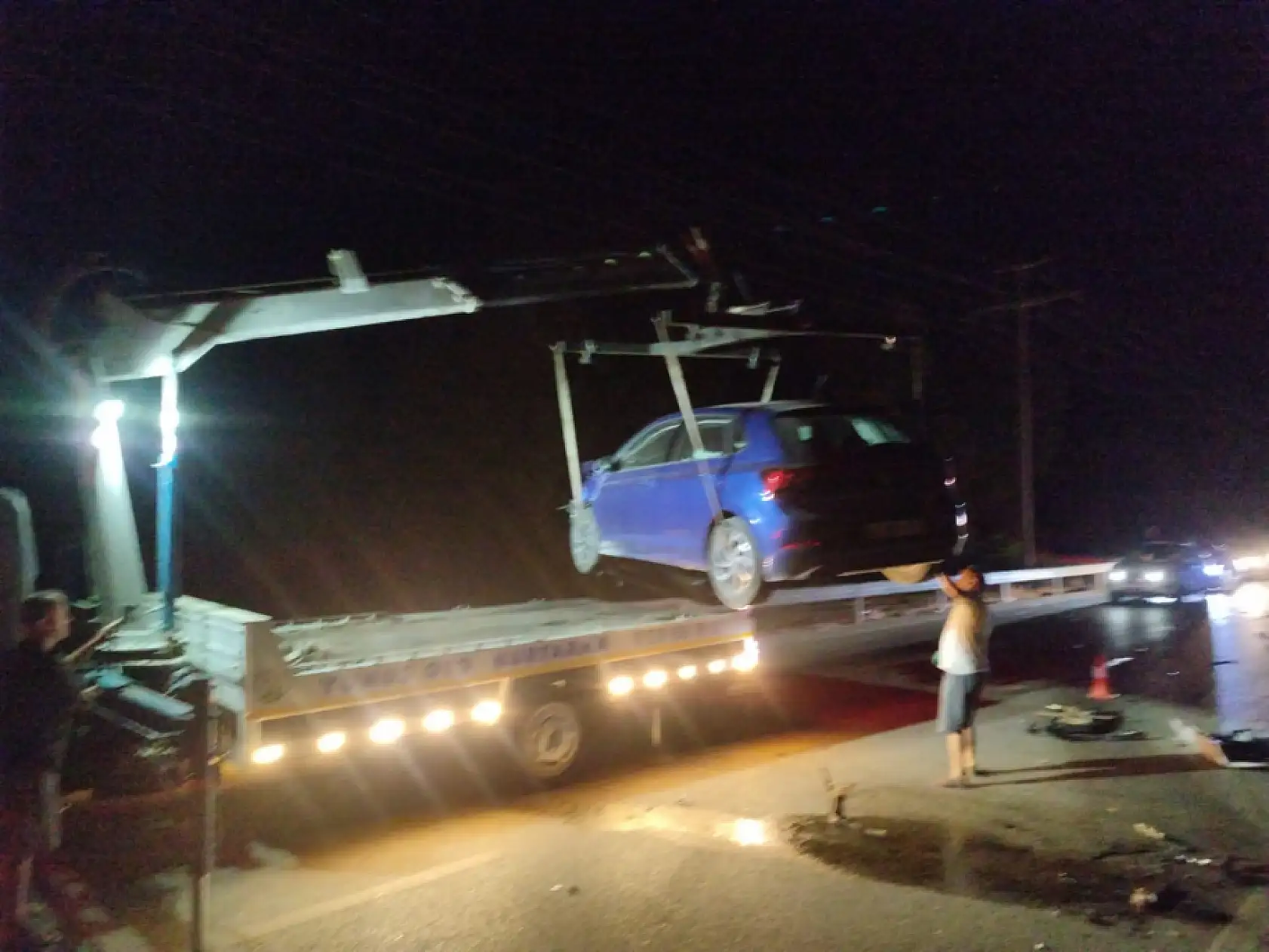 Fethiye Çevre Yolu Çırpı Mevkiinde Trafik Kazası