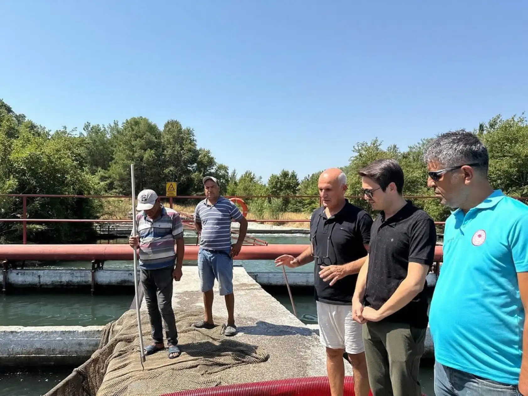 Seydikemer'de Alabalık Üretim Tesislerine Ziyaret