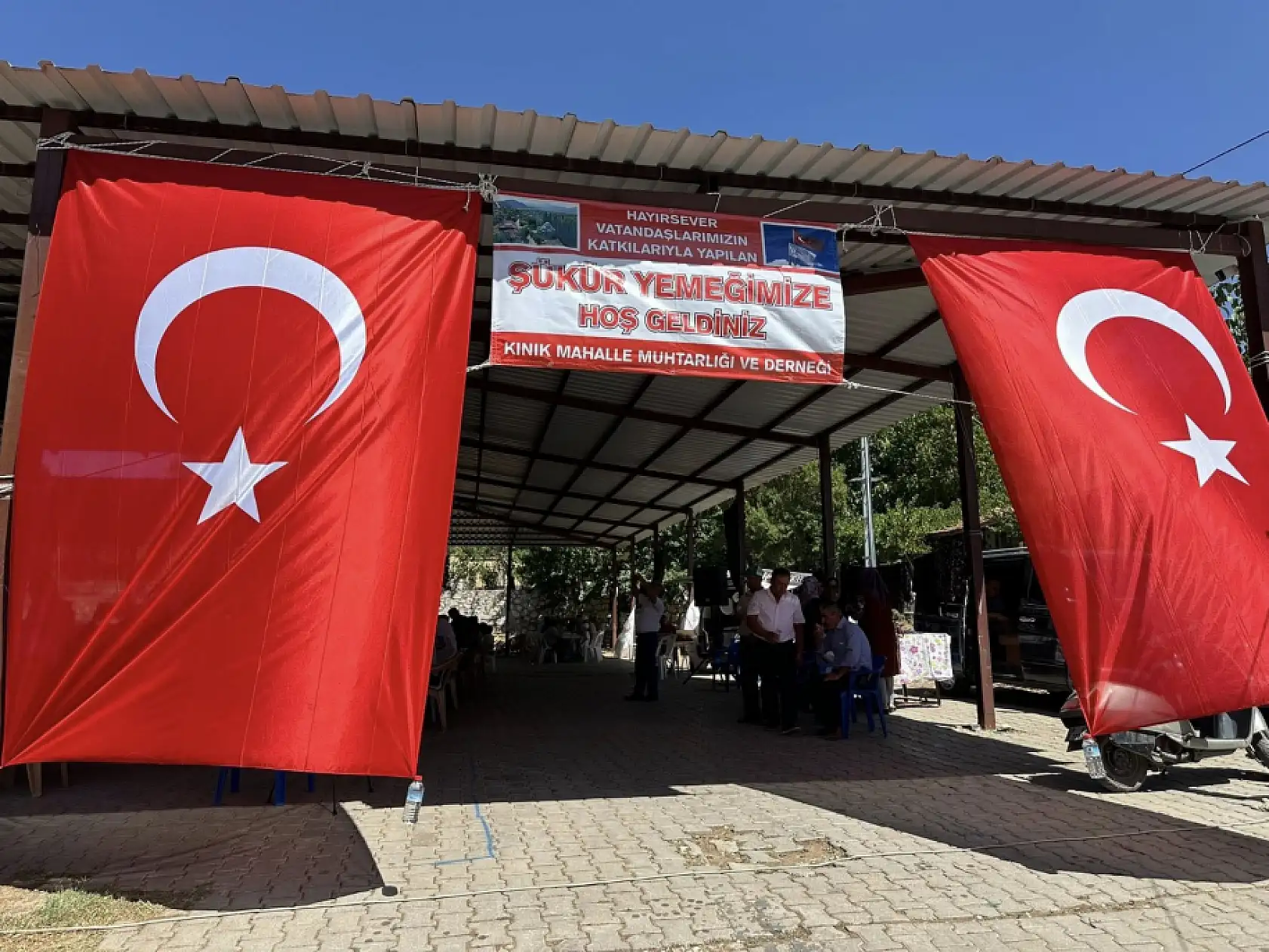 Seydikemer Yayla Kınık'ta Şükür Yemeği Düzenlendi