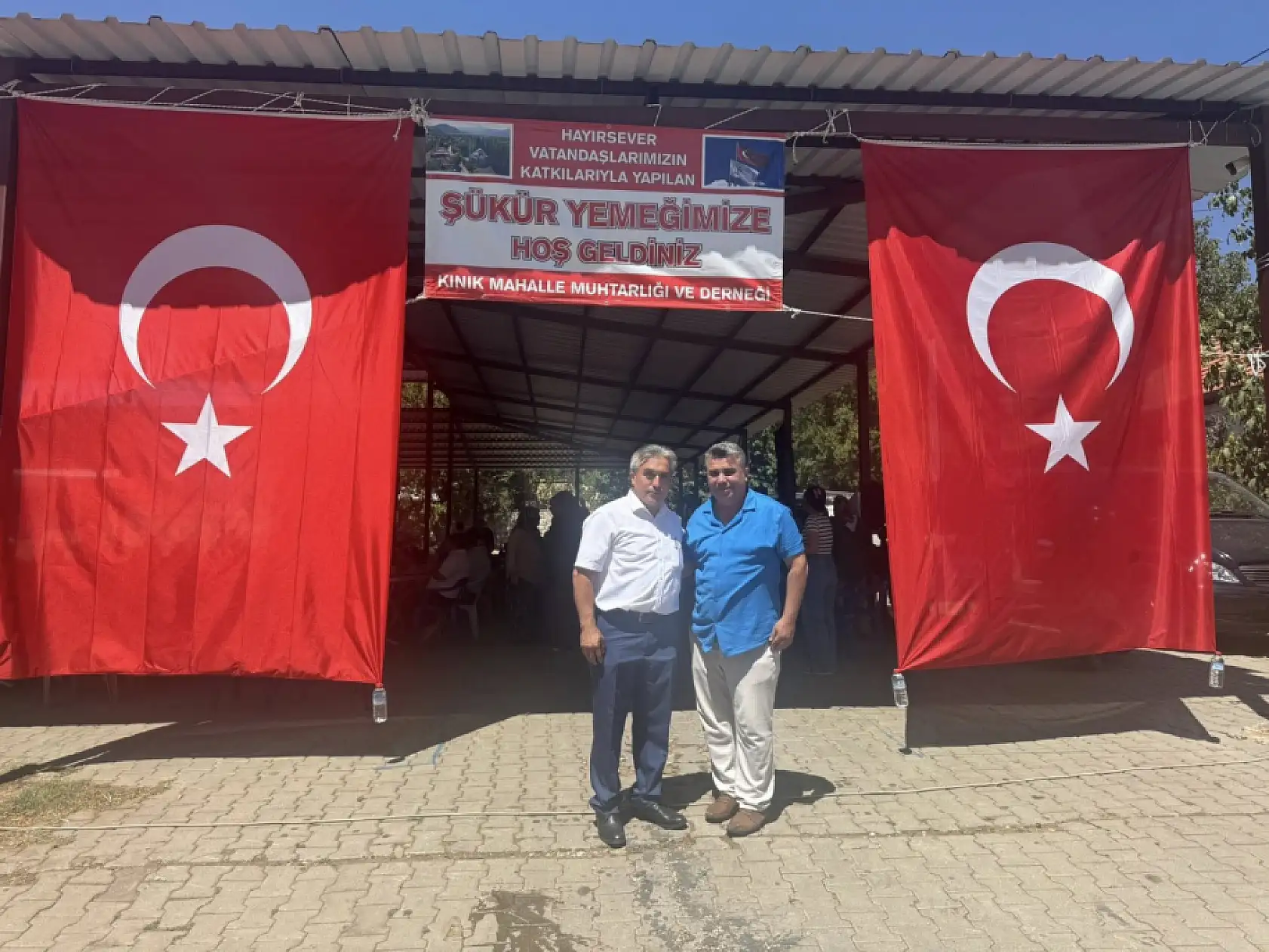 Seydikemer Yayla Kınık'ta Şükür Yemeği Düzenlendi