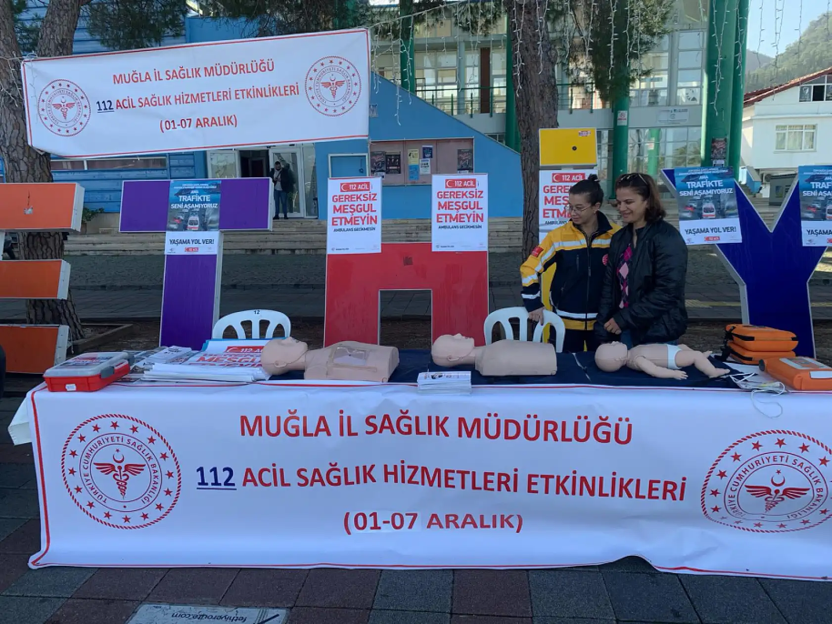 Fethiye'de Vatandaşlar Sağlık Konusunda Bilgilendirildi