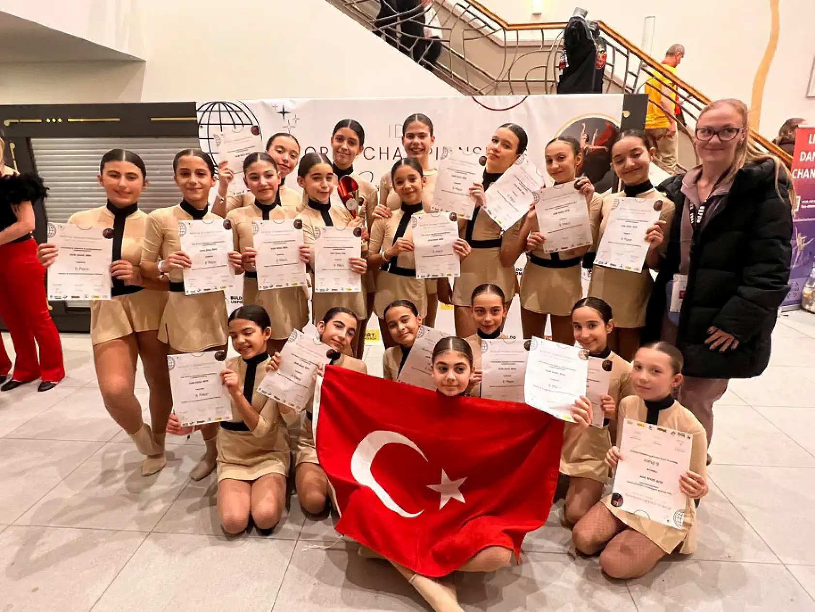 Miniklerden Balede Dünya Üçüncülüğü