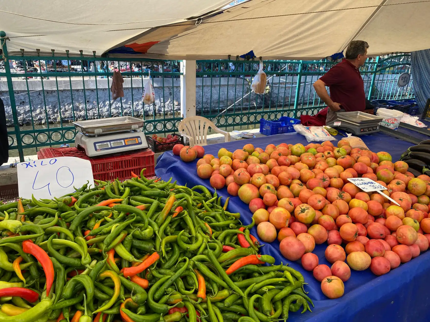 Fethiye Salı Pazarı Bugün Kuruldu, Vatandaş Yoğun İlgi Gösterdi