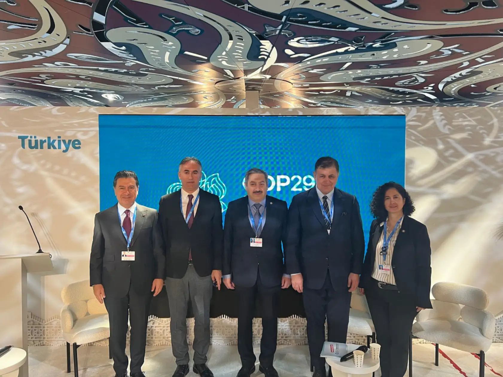 Başkan  Aras'tan COP29 İklim Zirvesi'nde Muğla'nın Geleceği İçin Önemli Adımlar 