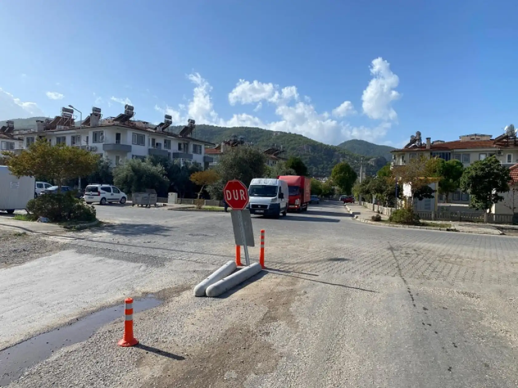 Fethiye'de Ölümlü Kazanın Ardından DUR Tabelası Konumlandırıldı