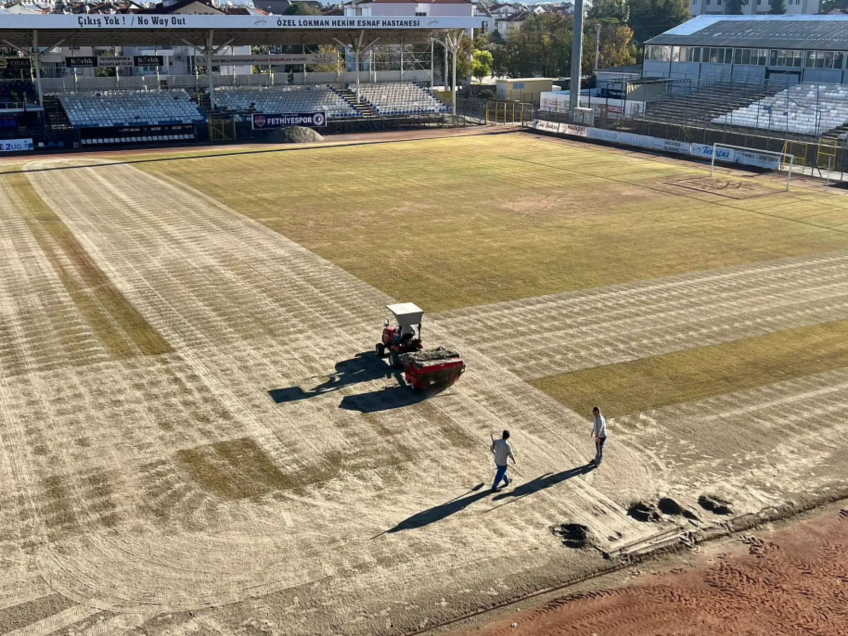 Fethiye İlçe Stadyumu'nın durumu ne olacak Saha zemini, soyunma odaları..