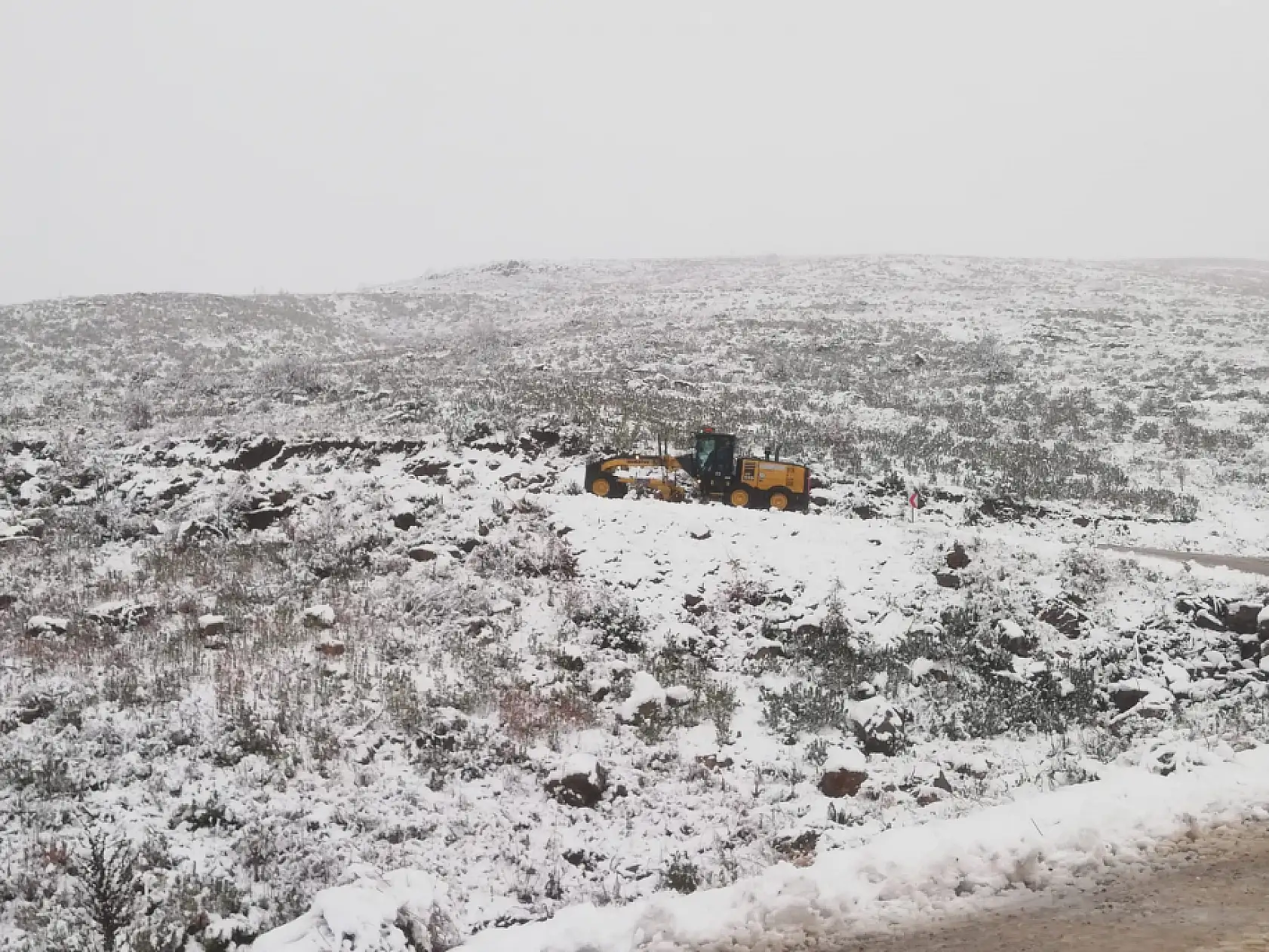 Beyaza Bürünen Muğla'da Yollar Ulaşıma Açıldı