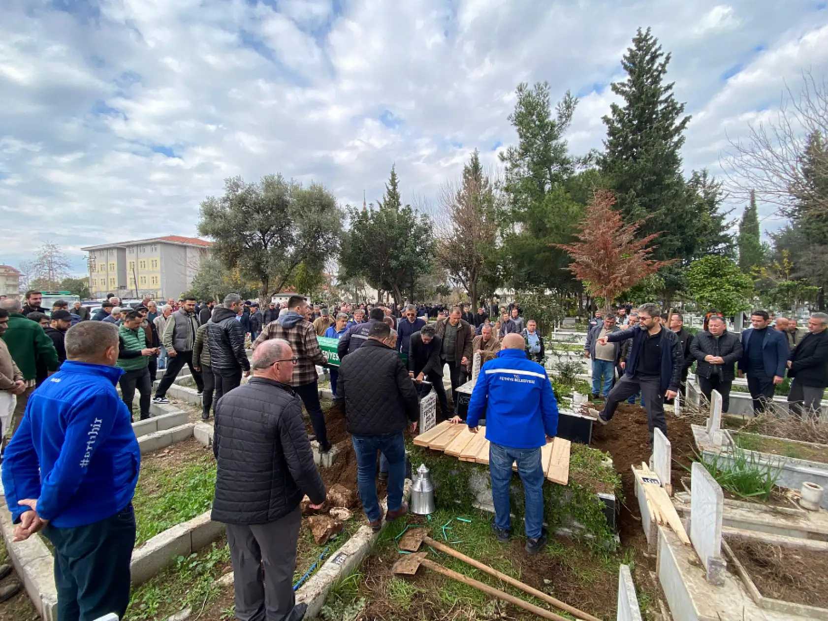 Fethiye'de Şekip Başkaya Son Yolculuğuna Uğurlandı