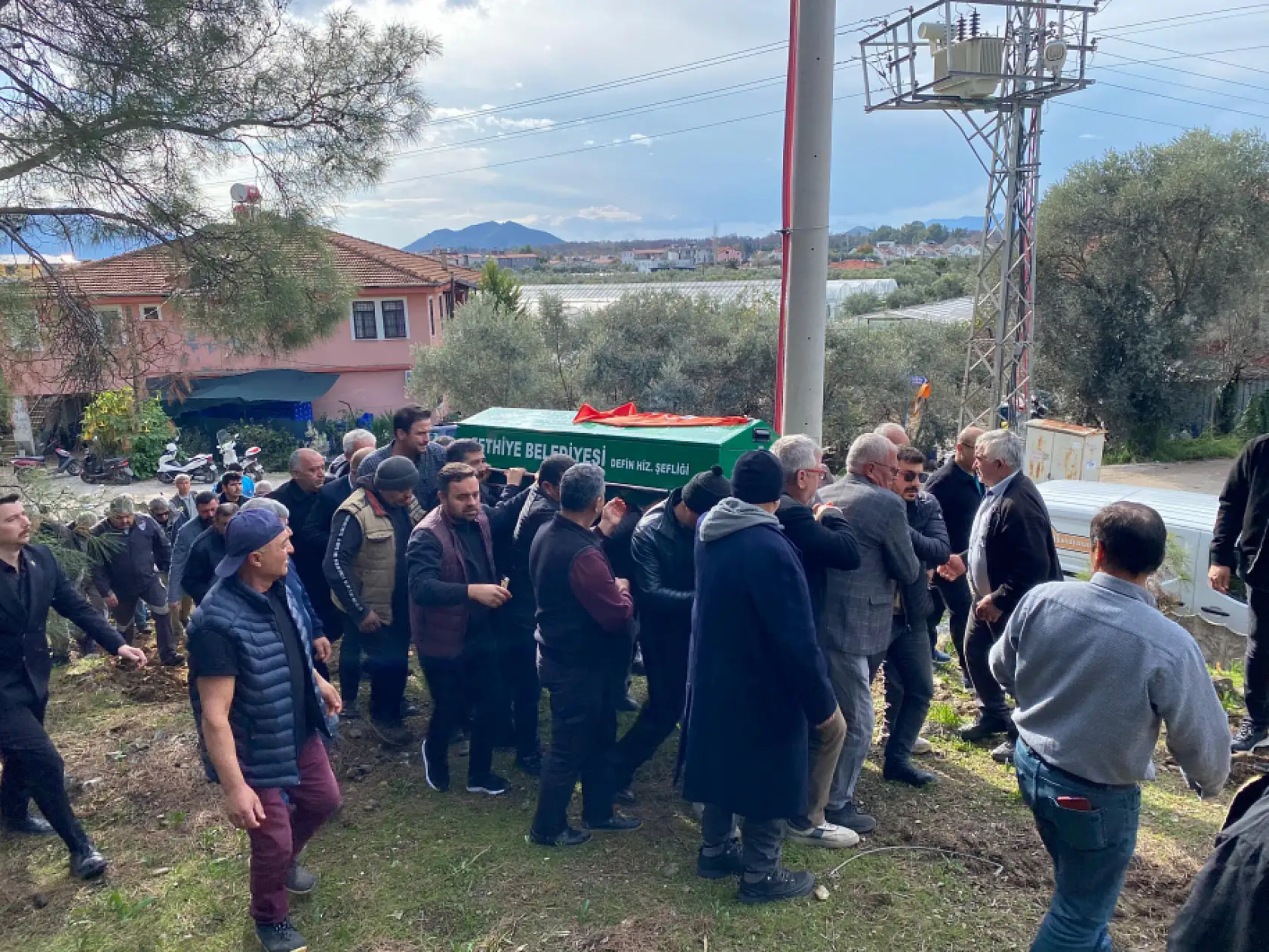 Fethiye'de Siyaset Camiasının Acı Günü, Cengiz Çay Son Yolculuğuna Uğurlandı