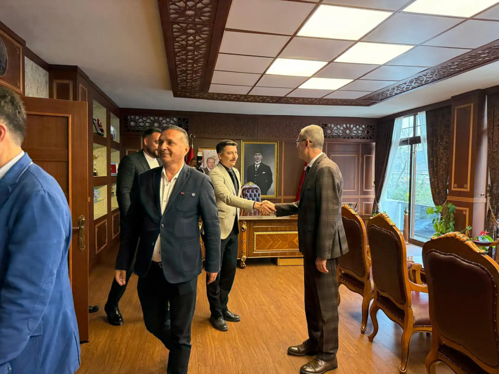 Fethiye Kaymakamlığı'nda bayramlaşma töreni düzenlendi