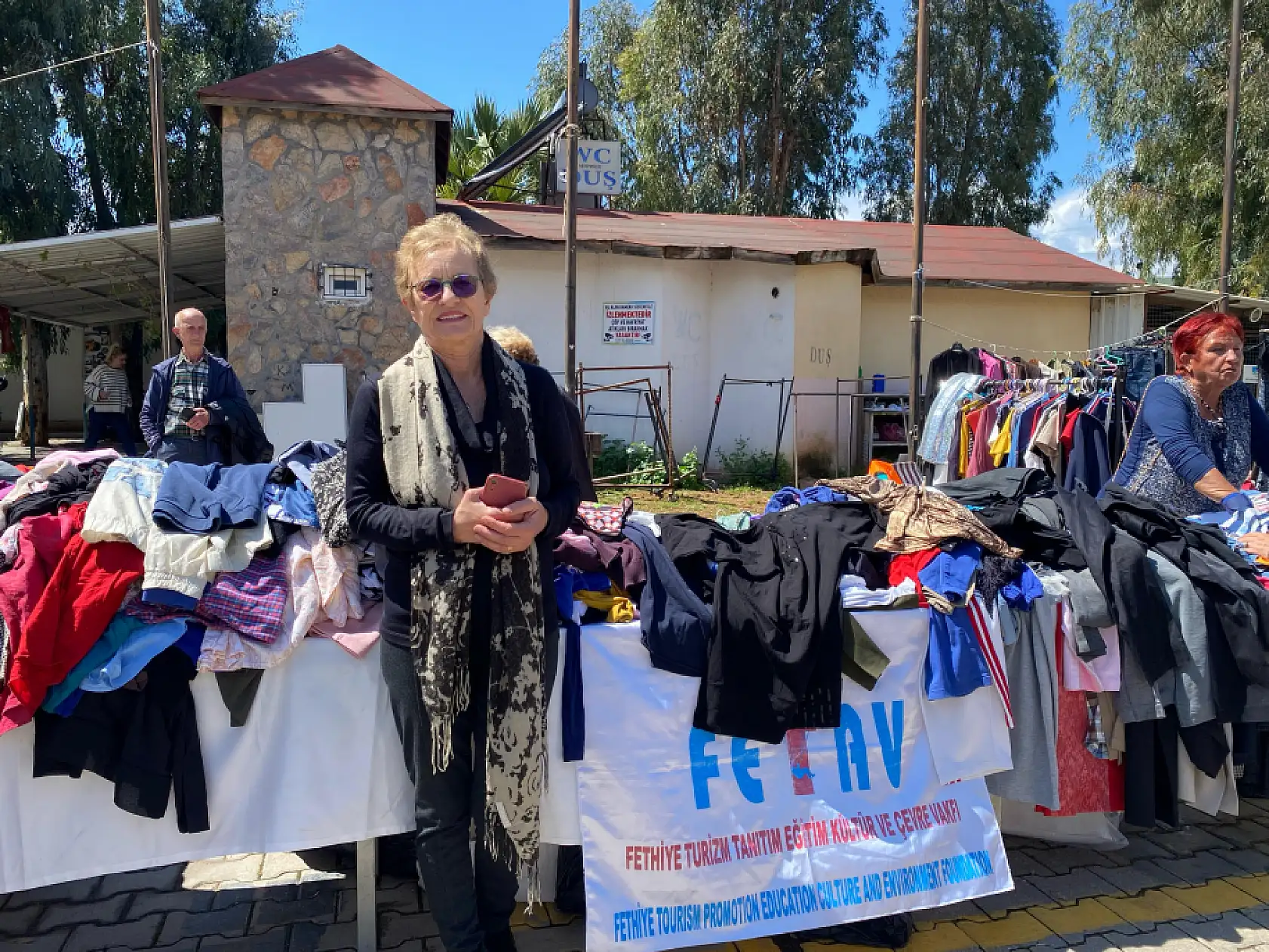 Fethiye'de 2. el pazarı 18 yıldır kuruluyor