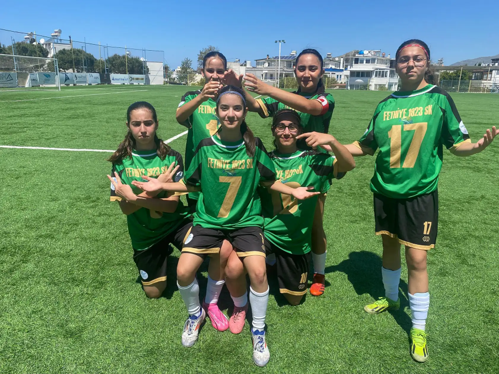 Fethiye 1923 Spor Kulübü Kızları Bodrum'da fırtına gibi esti!