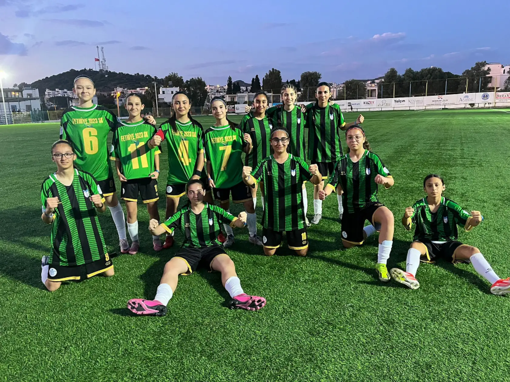 Fethiye 1923 Spor Kulübü Kızları Bodrum'da fırtına gibi esti!