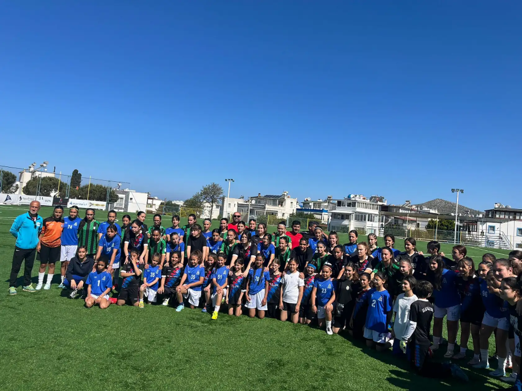 Fethiye 1923 Spor Kulübü Kızları Bodrum'da fırtına gibi esti!