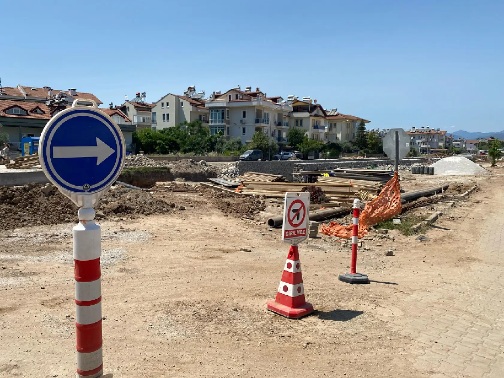 Fethiye'de Toptaş Deresi'nde Islah çalışmaları devam ediyor