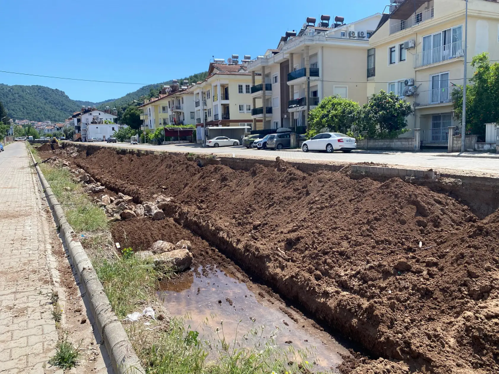 Fethiye'de Toptaş Deresi'nde Islah çalışmaları devam ediyor