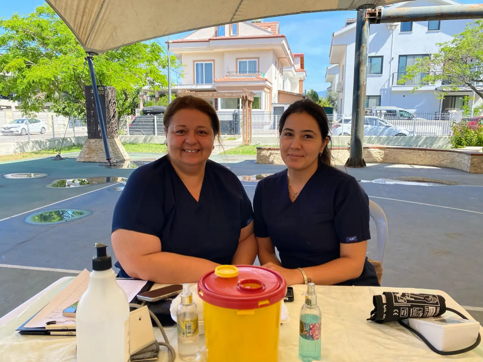 Fethiye Belediyesi Tarafından Tansiyon ve Kan Şekeri Taraması yapıldı