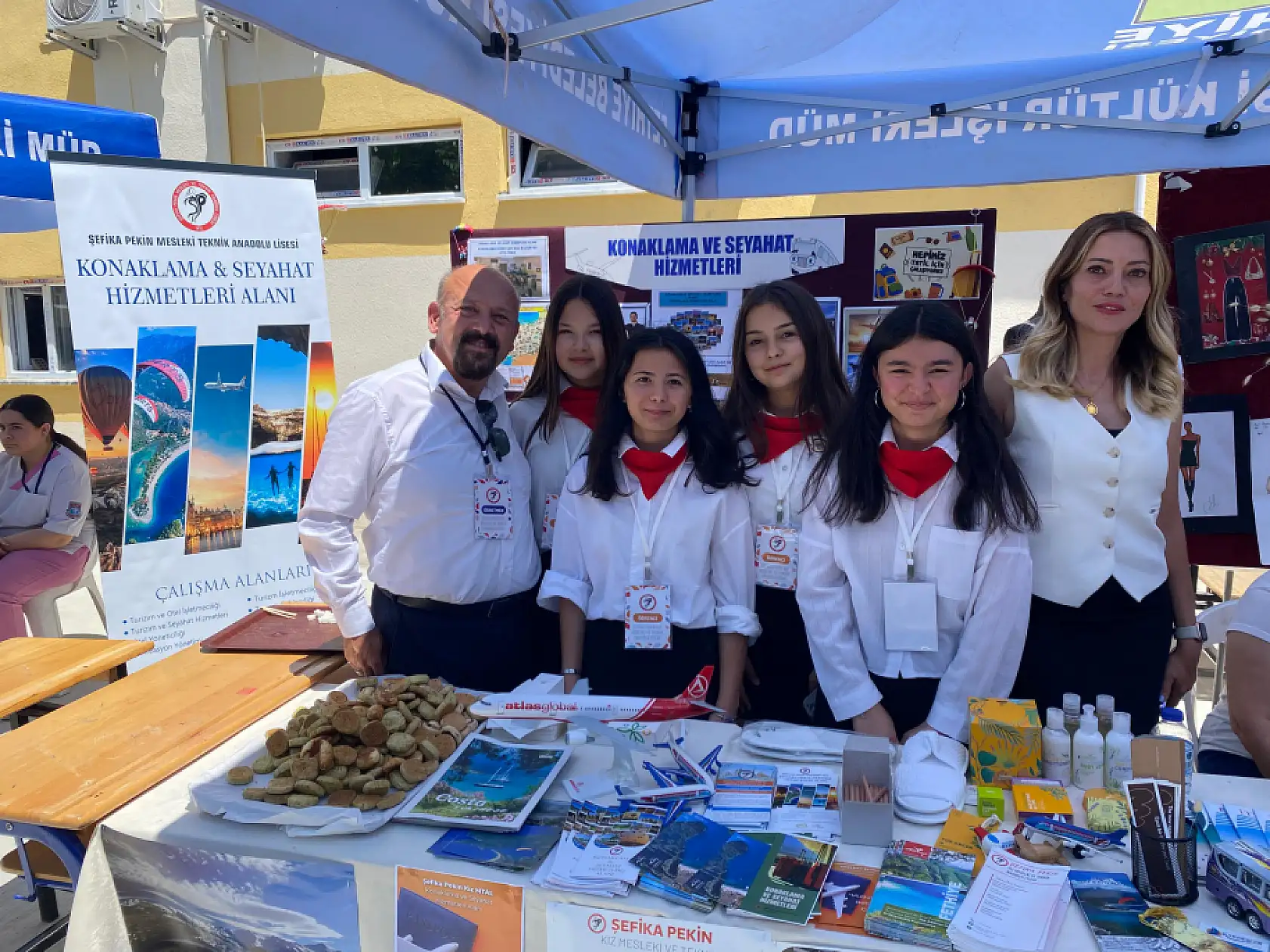 Fethiye Şehit Yüzbaşı Özgür Özekin MTAL'de Eğitim Fuarı Düzenlendi