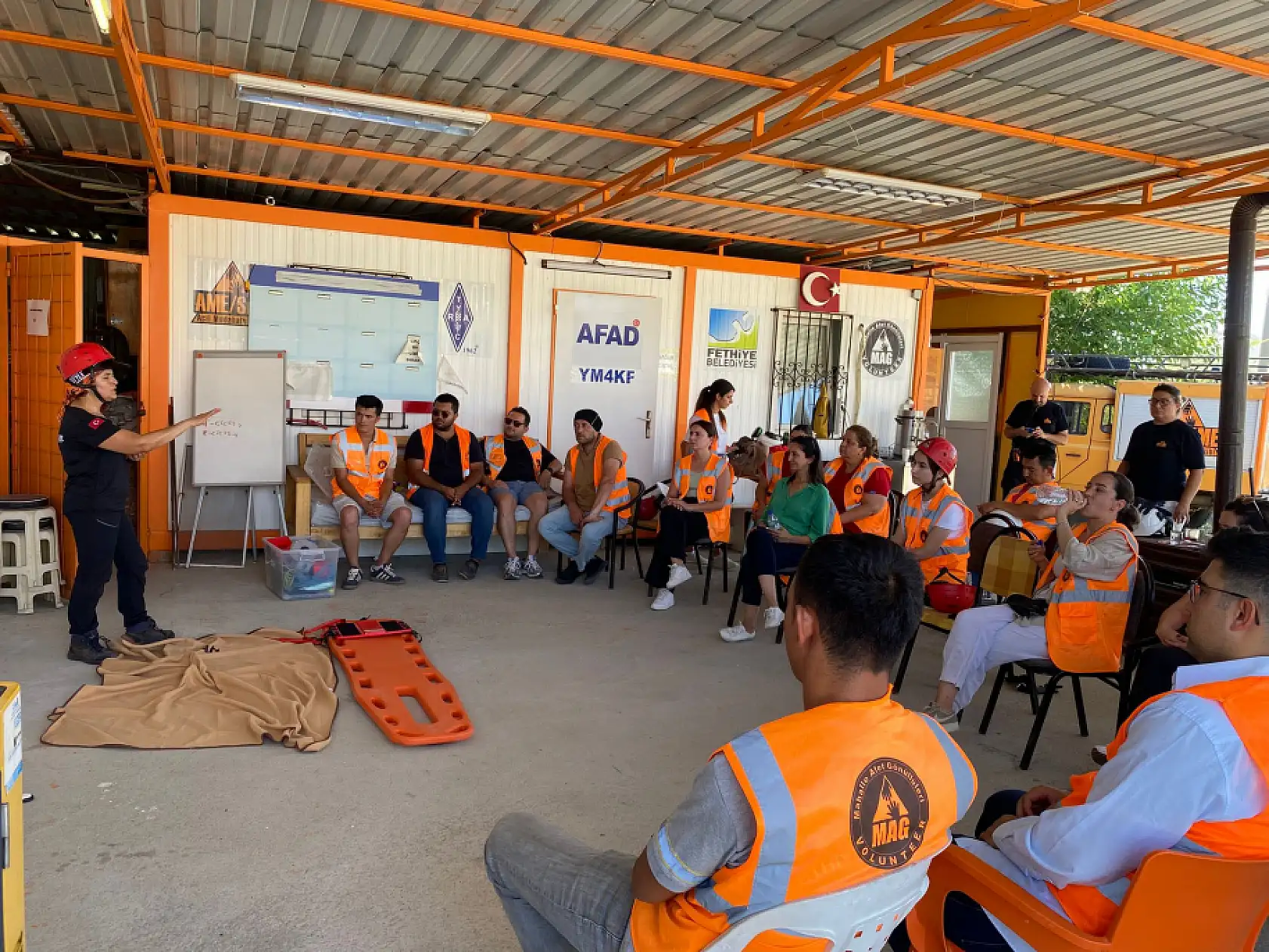 Yeşil Fethiye - Güvenli Fethiye Projesi Kapsamında Arama Kurtarma Eğitimi Tamamlandı