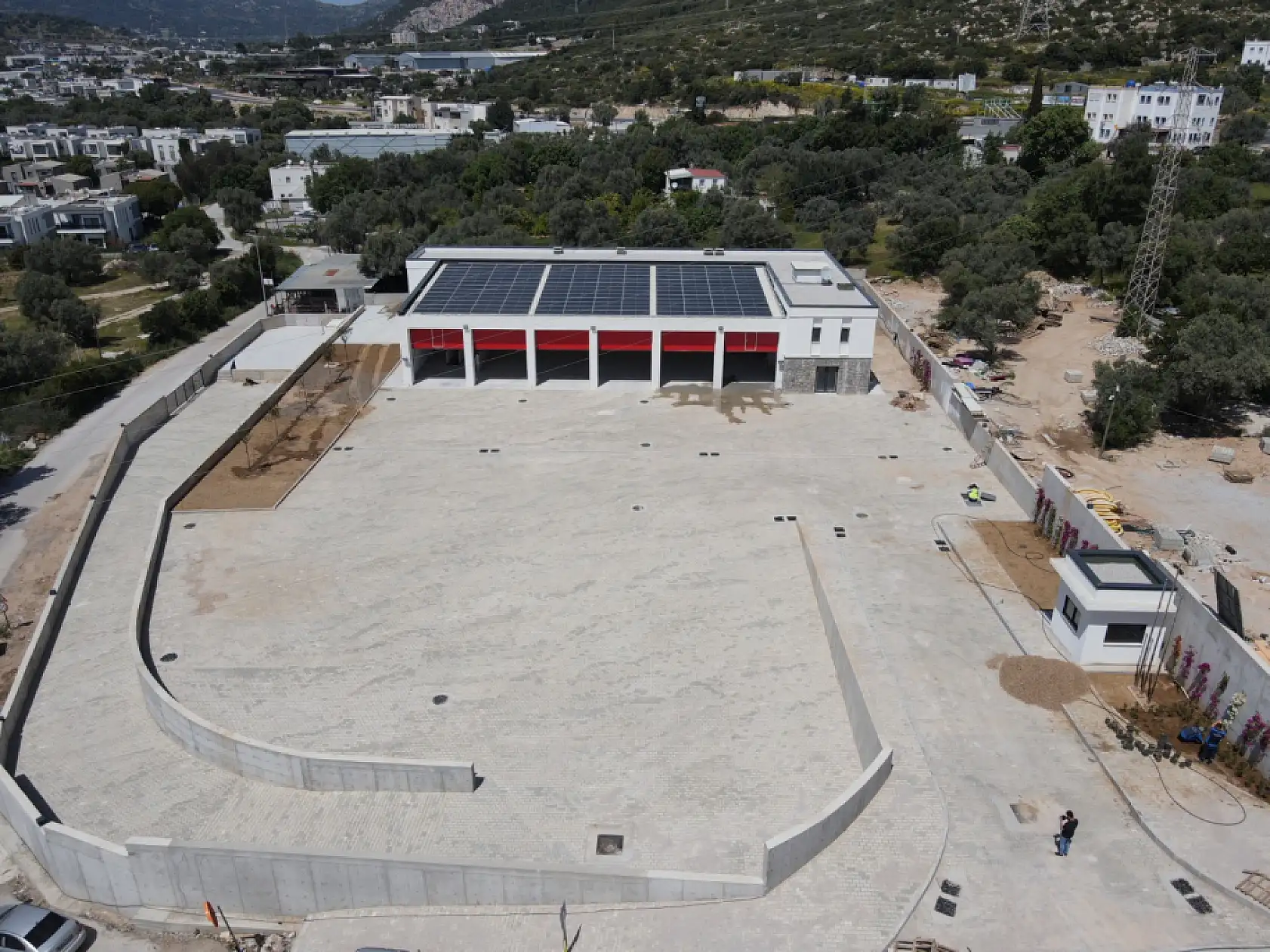 İtfaiye Binası Tamamlandı: Bodrum'da Acil Müdahale Güçleniyor