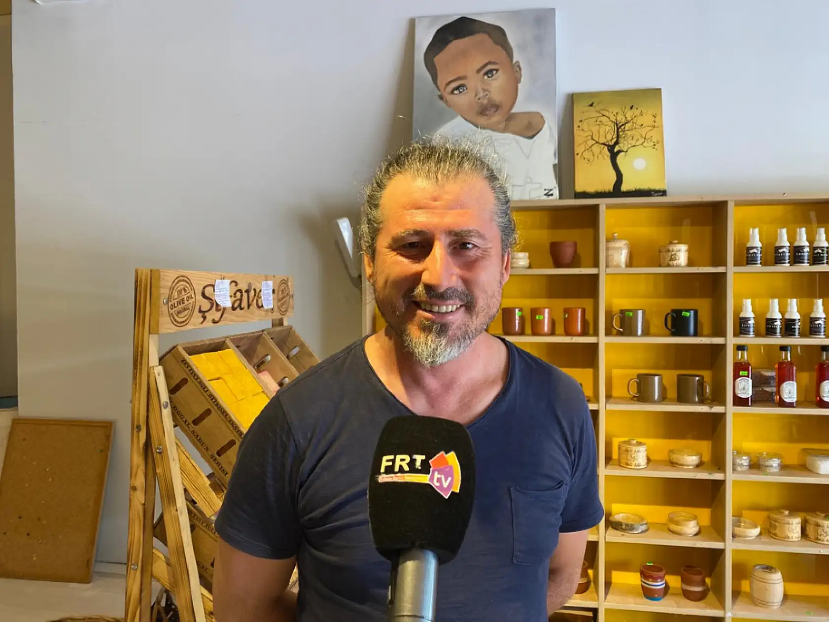 Fethiye'de ilgi doğal zeytinyağı ve el yapımı ürünlerde