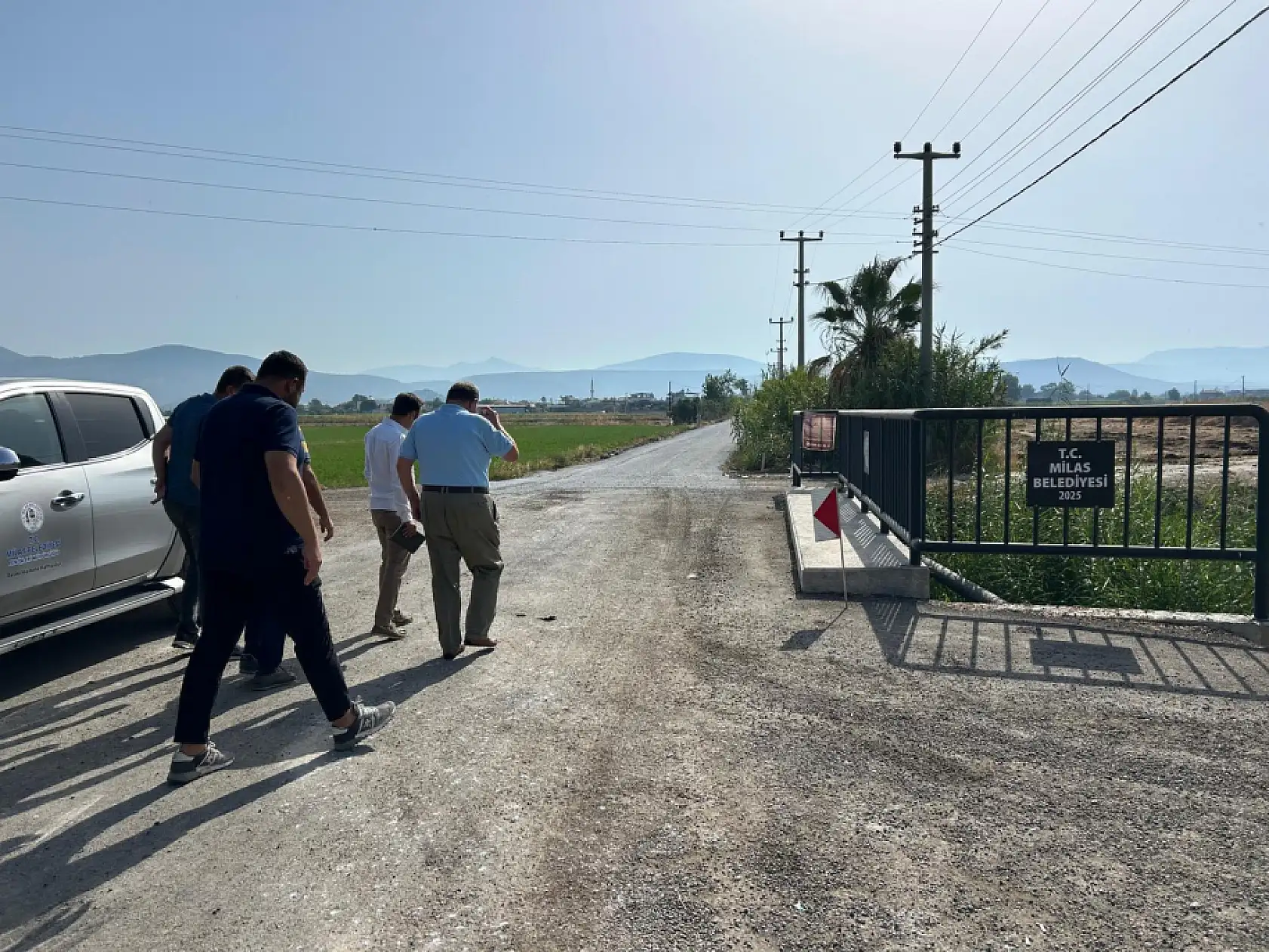 Başkan Fevzi Topuz Milas'taki Altyapı Çalışmalarını Denetledi