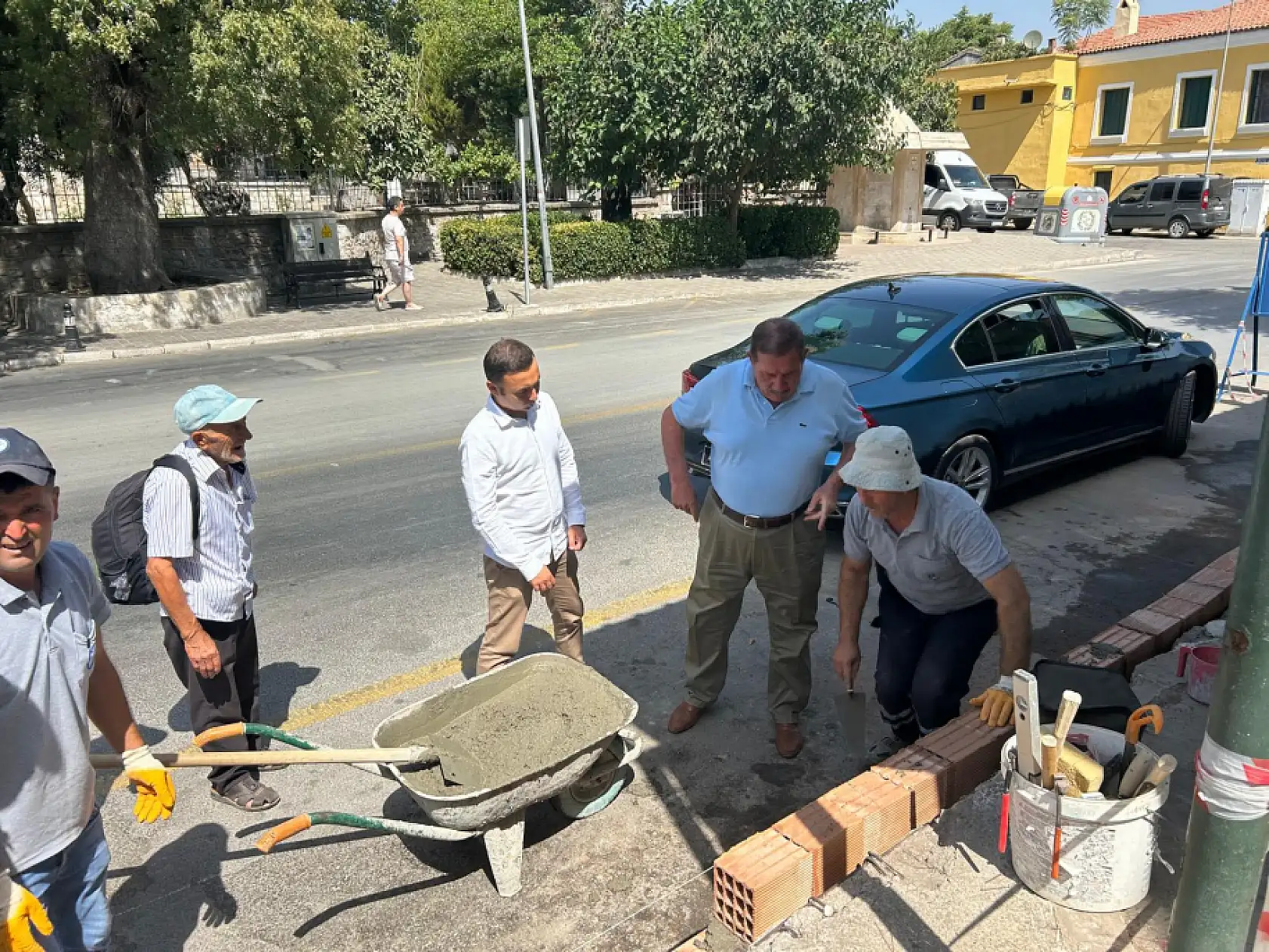 Başkan Fevzi Topuz Milas'taki Altyapı Çalışmalarını Denetledi