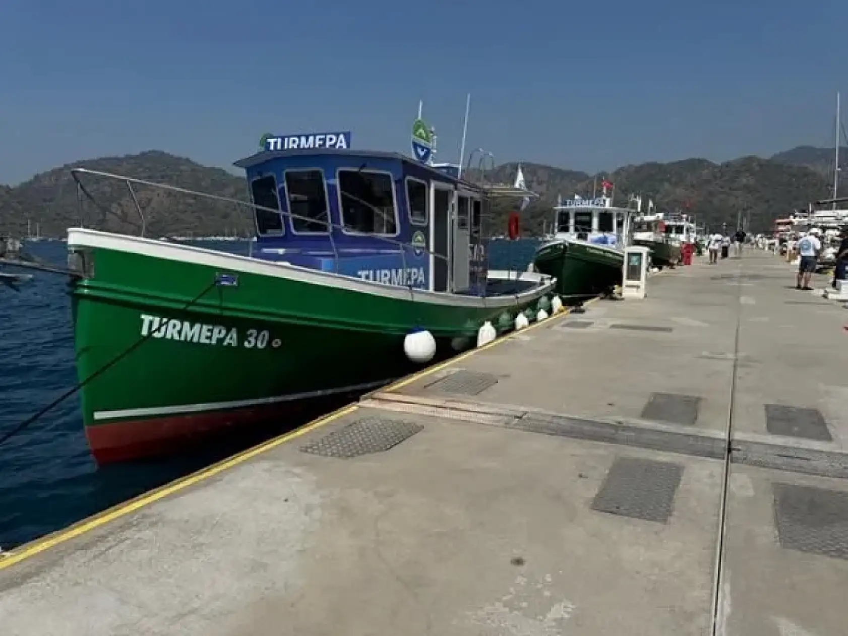 'TURMEPA 30. Yıl Atık Alım Teknesi' Göcek'te Göreve Başladı