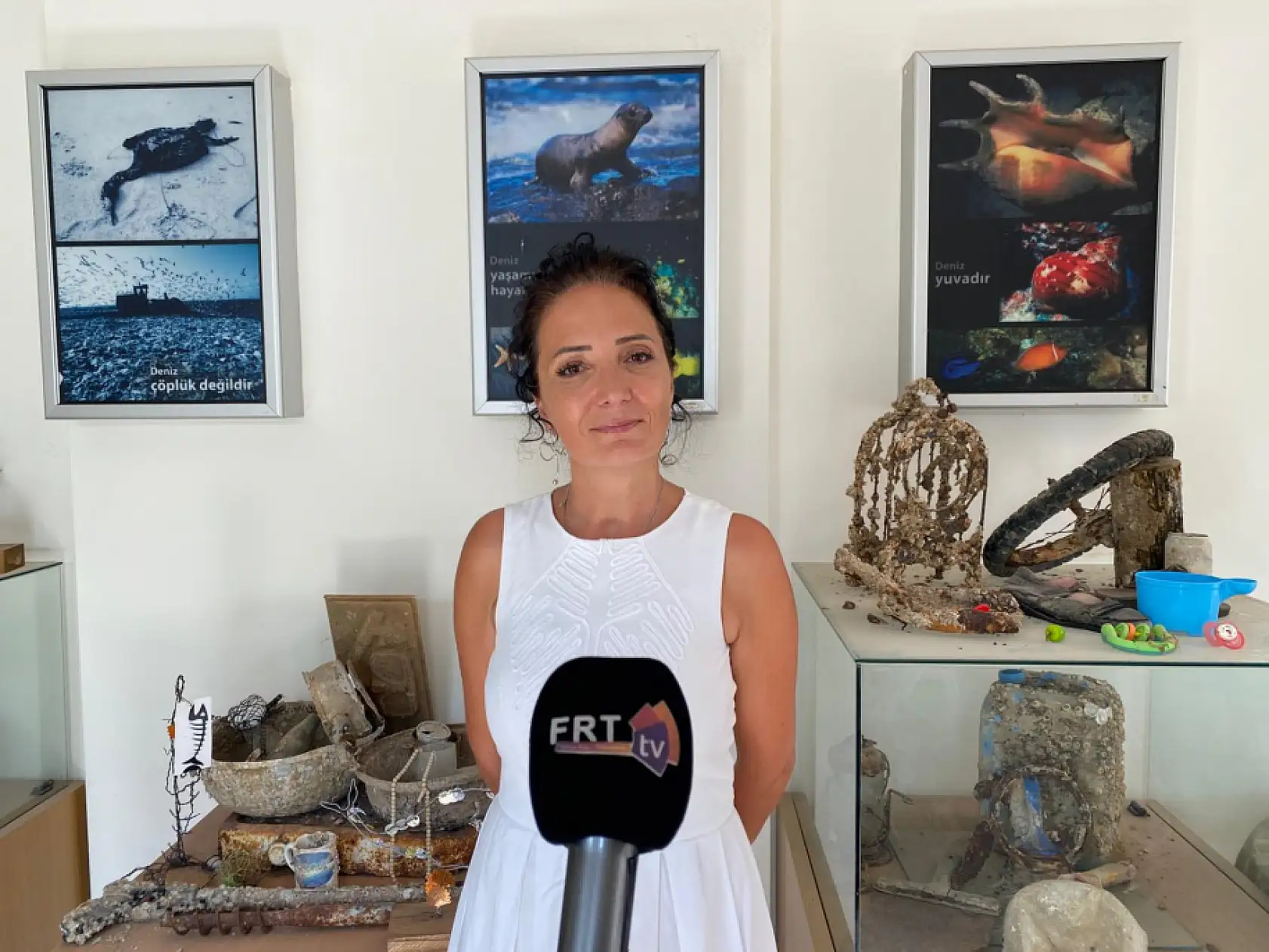 Fethiye'de Yüksek İç Mimar Cansel Yavuz Çocuklara Mesleğini Anlattı