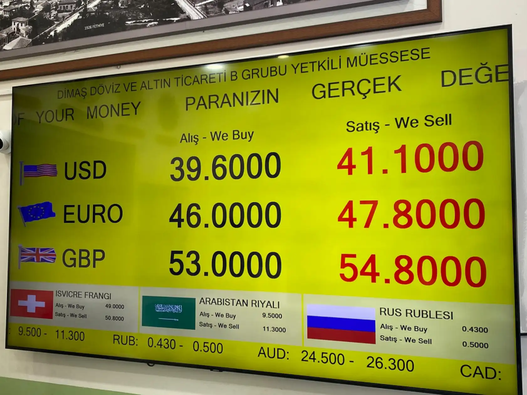 Fethiye'de Savaş Şiret'ten döviz değerlendirmesi, 'Haftayı yükselişle kapattı'