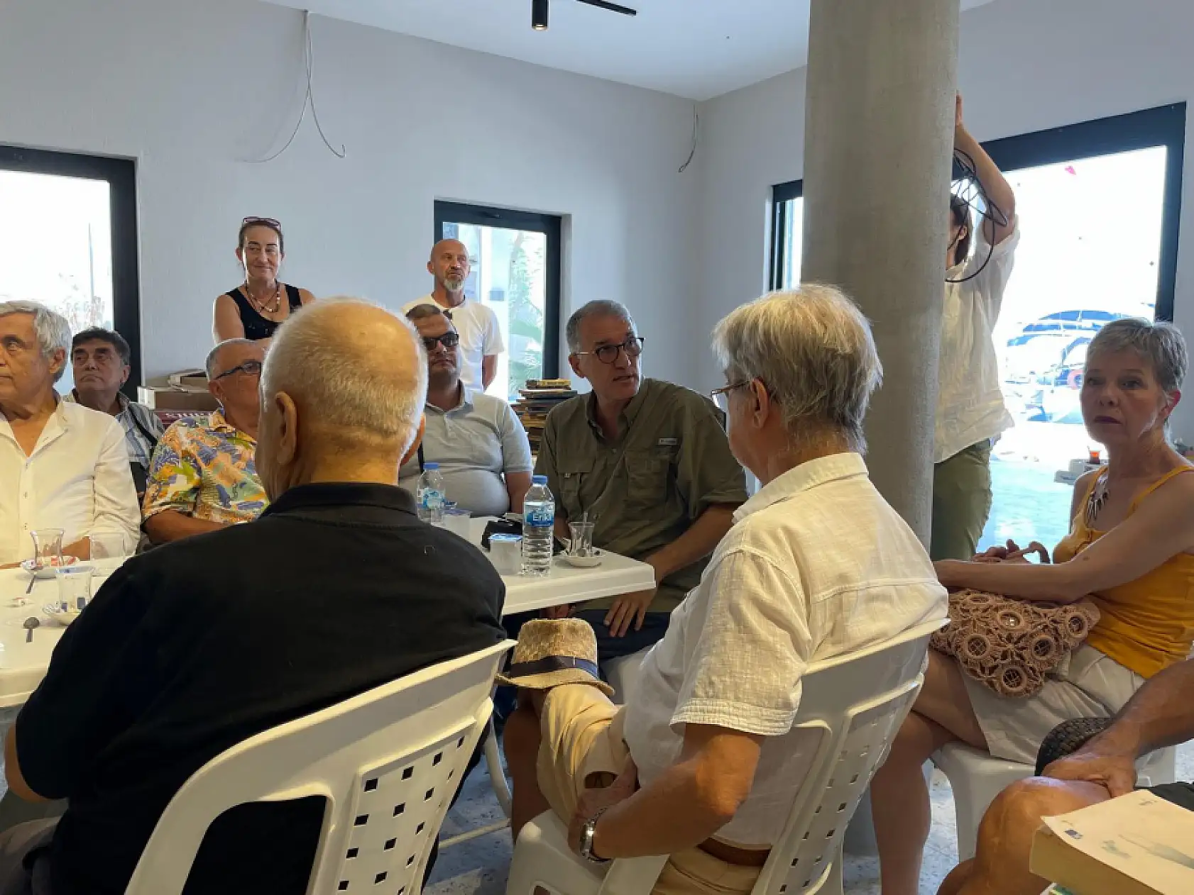 Fethiye Kültür Evi'nde edebiyat bölümü için istişare toplantısı