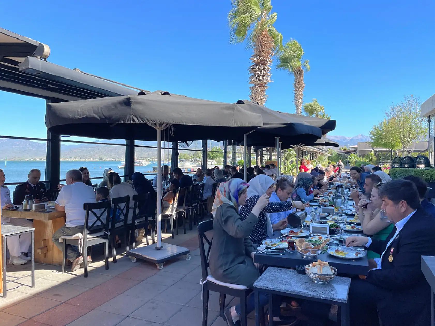 Fethiye'de Gazi Ve Şehit Ailelerine Kahvaltı Etkinliği