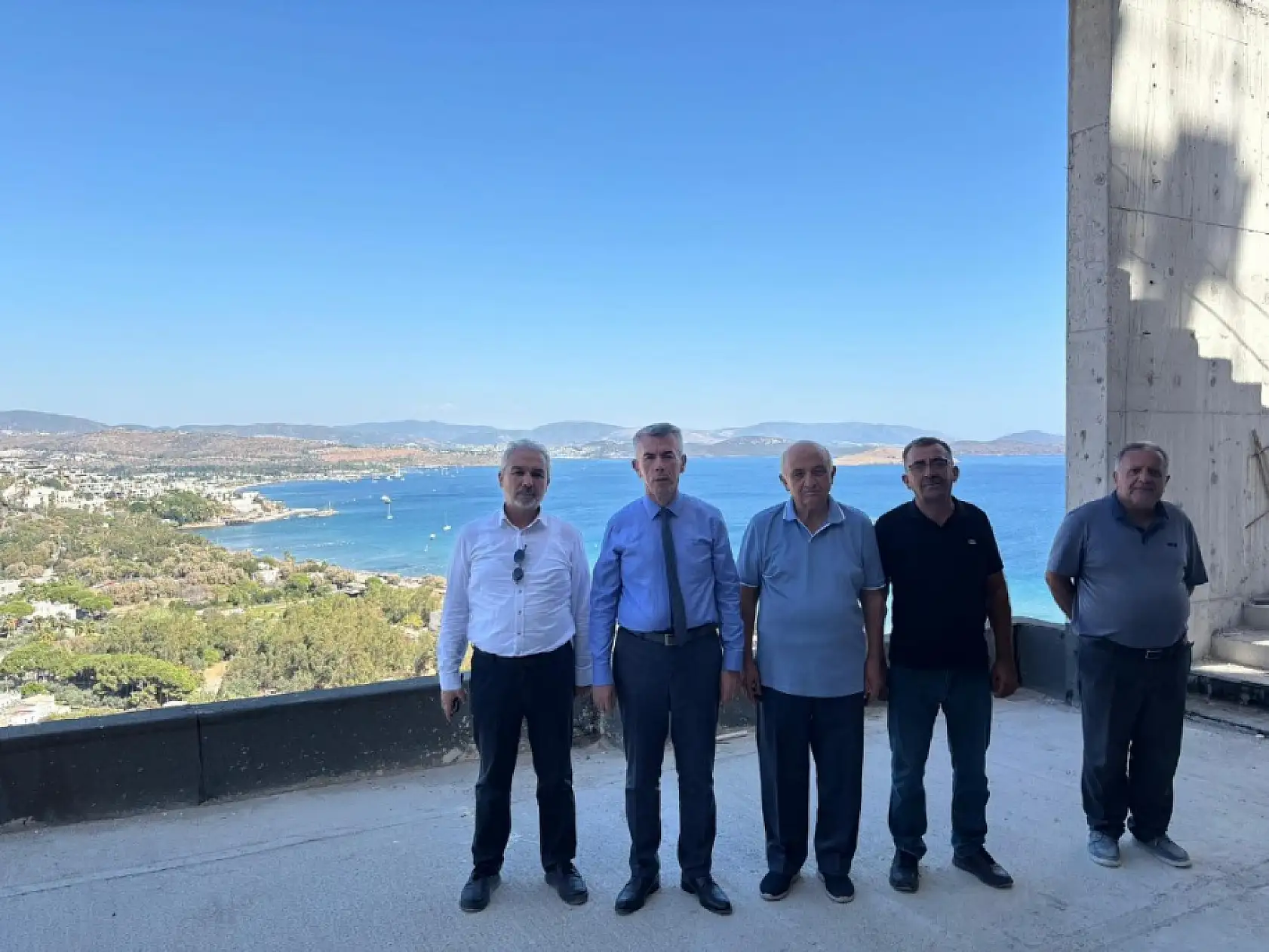 Bodrum Kaymakamı Sırmalı, yeni eğitim alanlarında incelemelerde bulundu