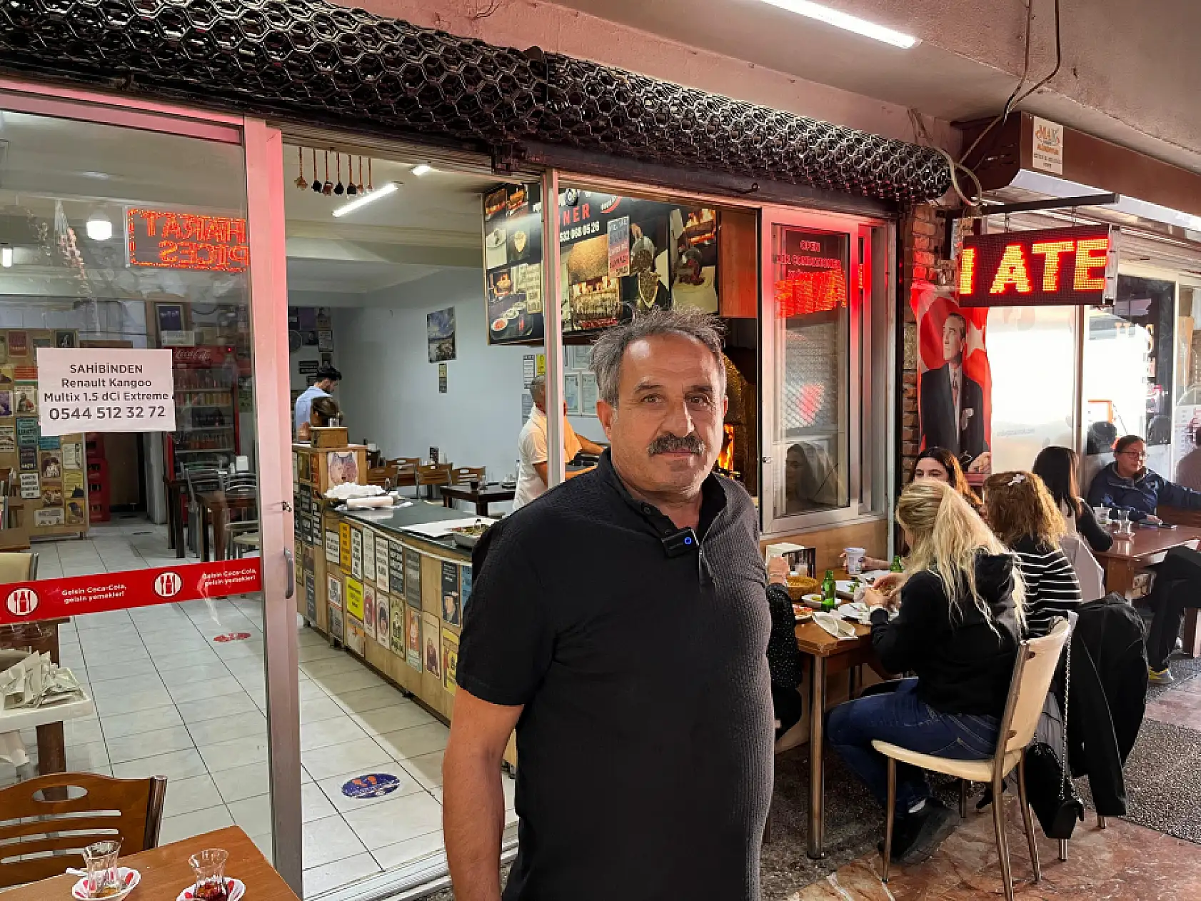 Fethiye Balık Pazarı'nda dönerin vazgeçilmez adresi