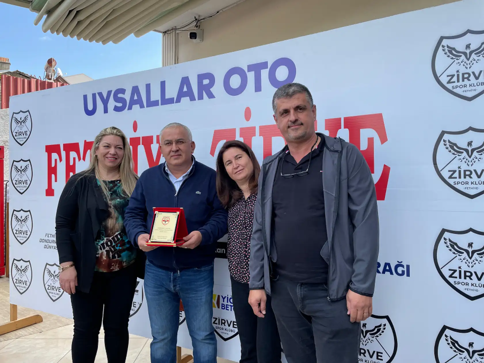 Fethiye Zirve Spor Kulübü'nden sponsorlarına teşekkür kahvaltısı