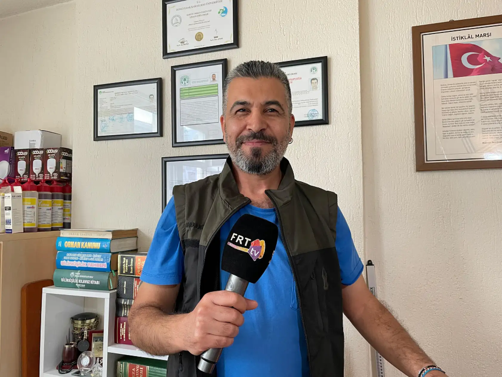 Fethiyeli Orman Mühendisi Cemal Polat, 'Orman yangınlarını kurum ve vatandaş birlikte önleyebilir'